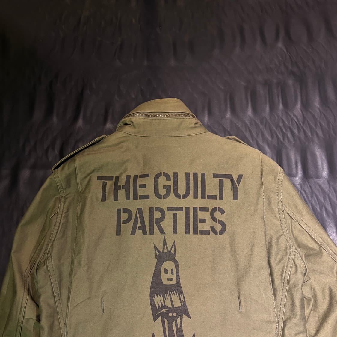 와코마리아 카키 필드자켓 상품이미지4