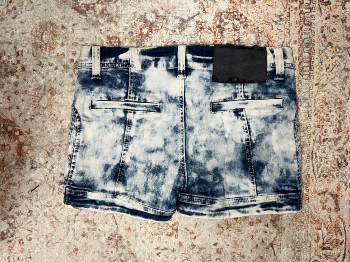 빈티지 타이다이 워싱 데님 치마바지 상품이미지2