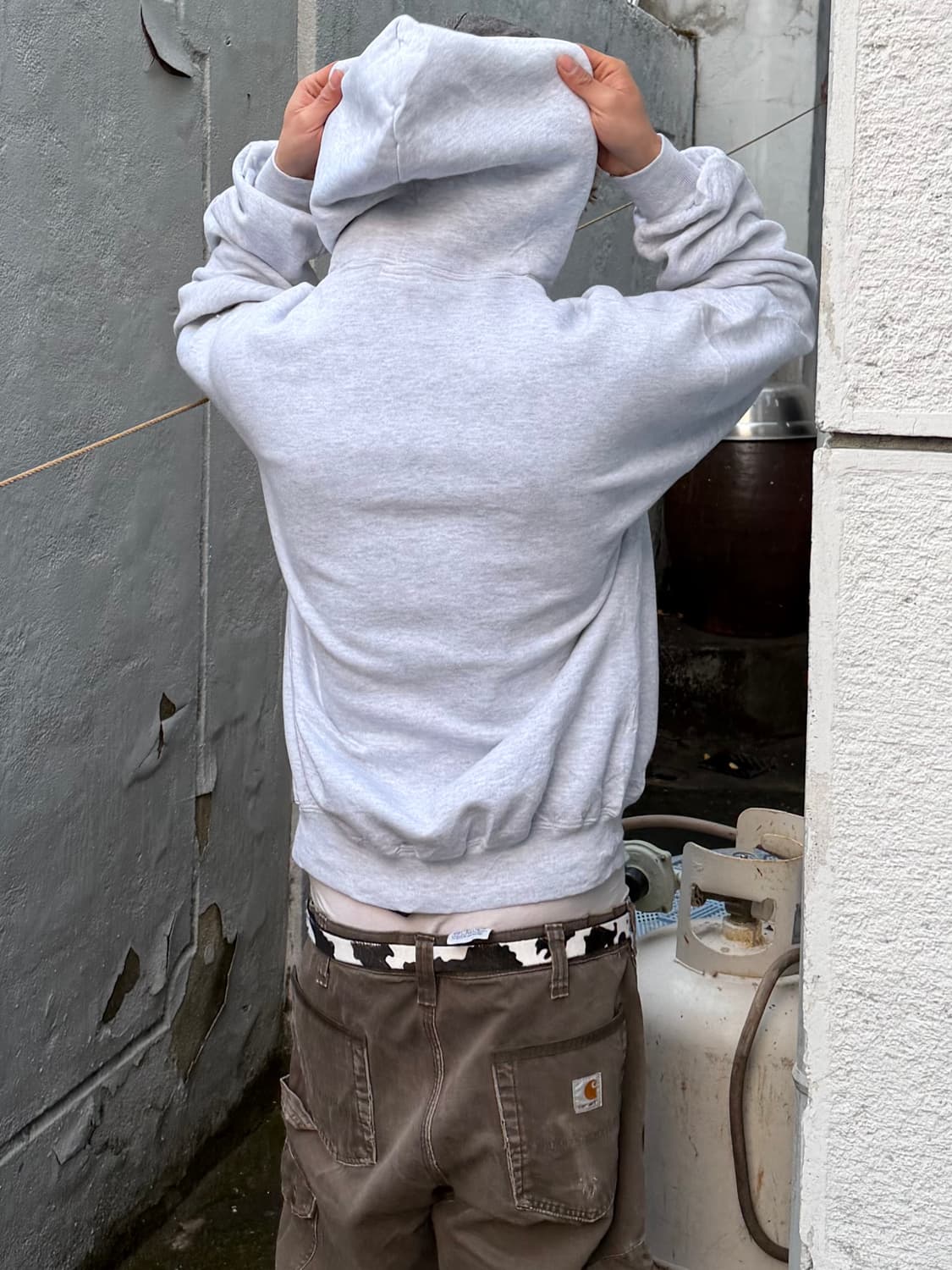 90‘s 러셀 후드집업 상품이미지4