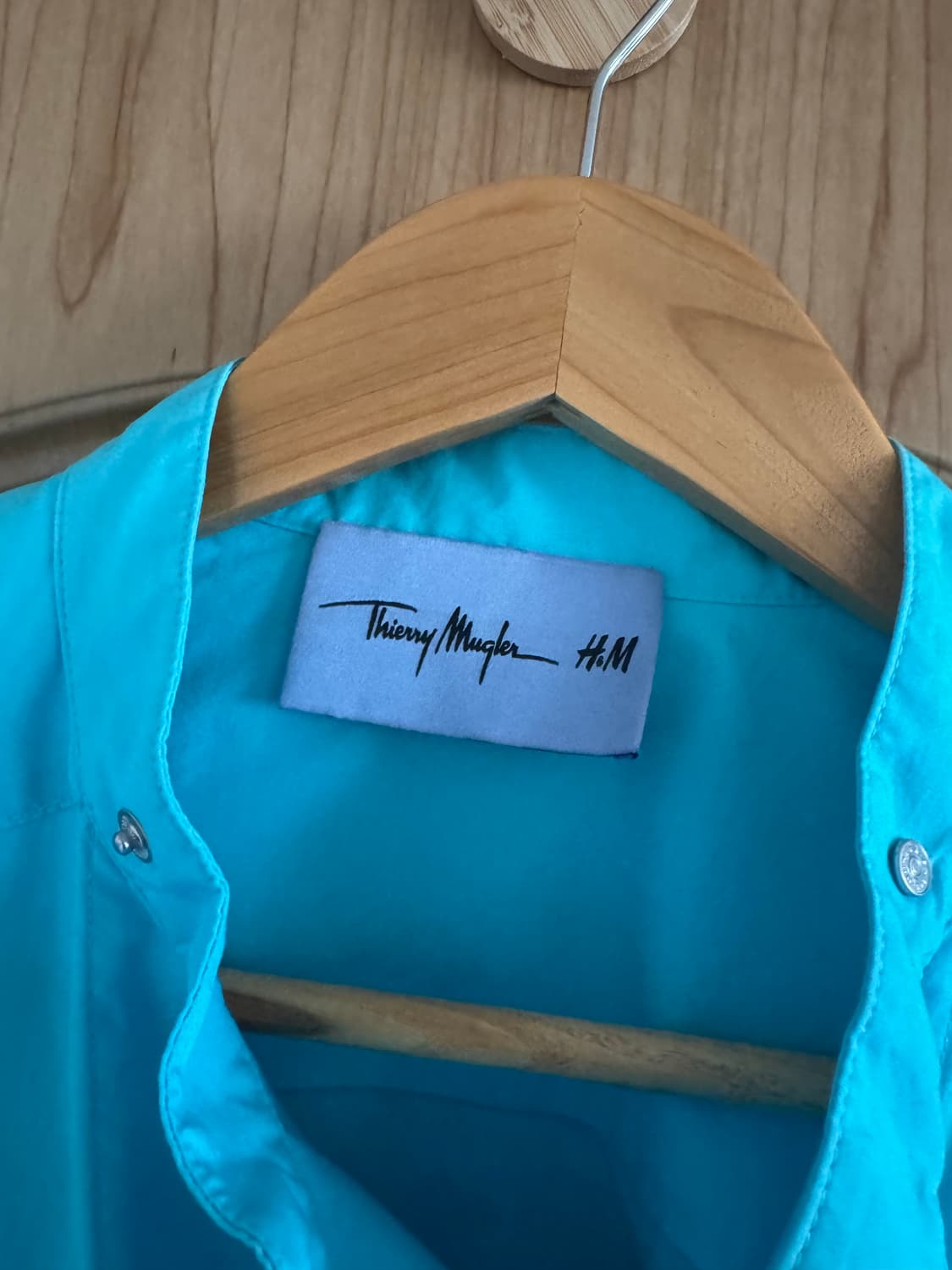 Mugler hnm 셔츠자켓 상품이미지3