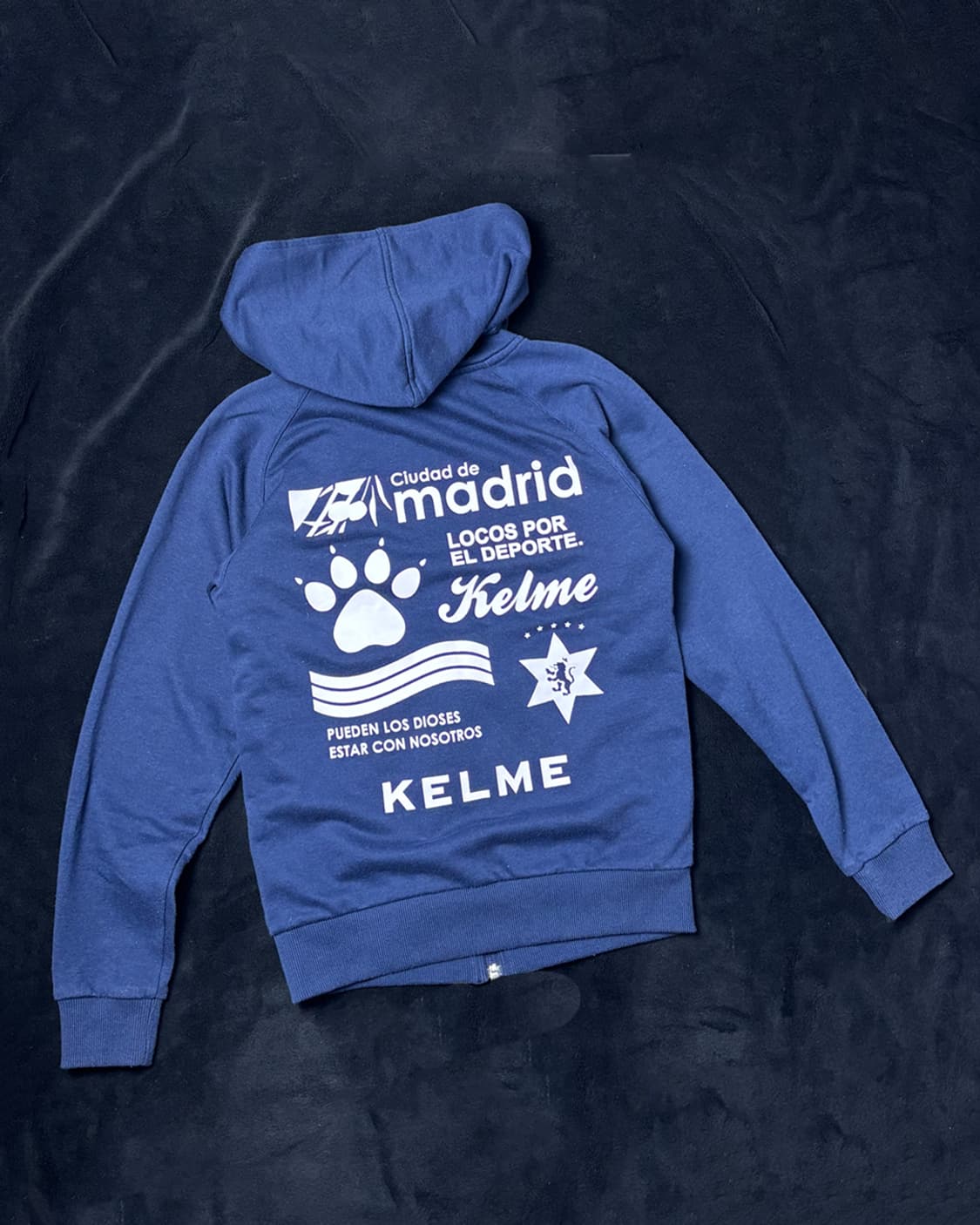 일본빈티지 KELME 후드 집업 상품이미지1