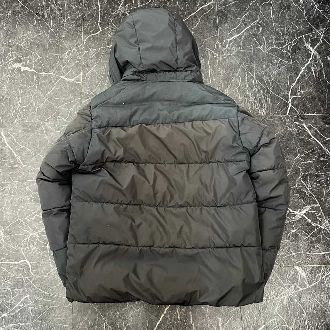 몽벨 로고 푸퍼 후드 패딩 자켓 상품이미지3