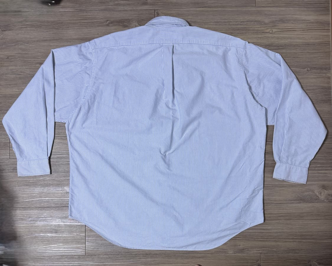 90s 폴로랄프로렌 big shirt 스트라이프 셔츠 빅 셔츠 상품이미지2