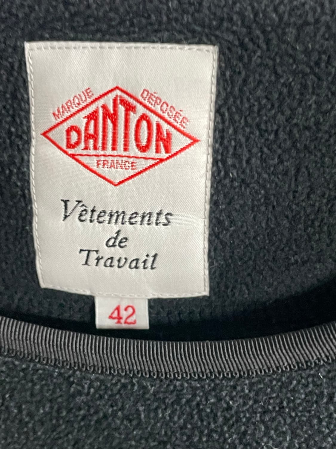 단톤(Danton) 브랜드의 플리스 크루넥 풀오버 42싸이즈 상품이미지6