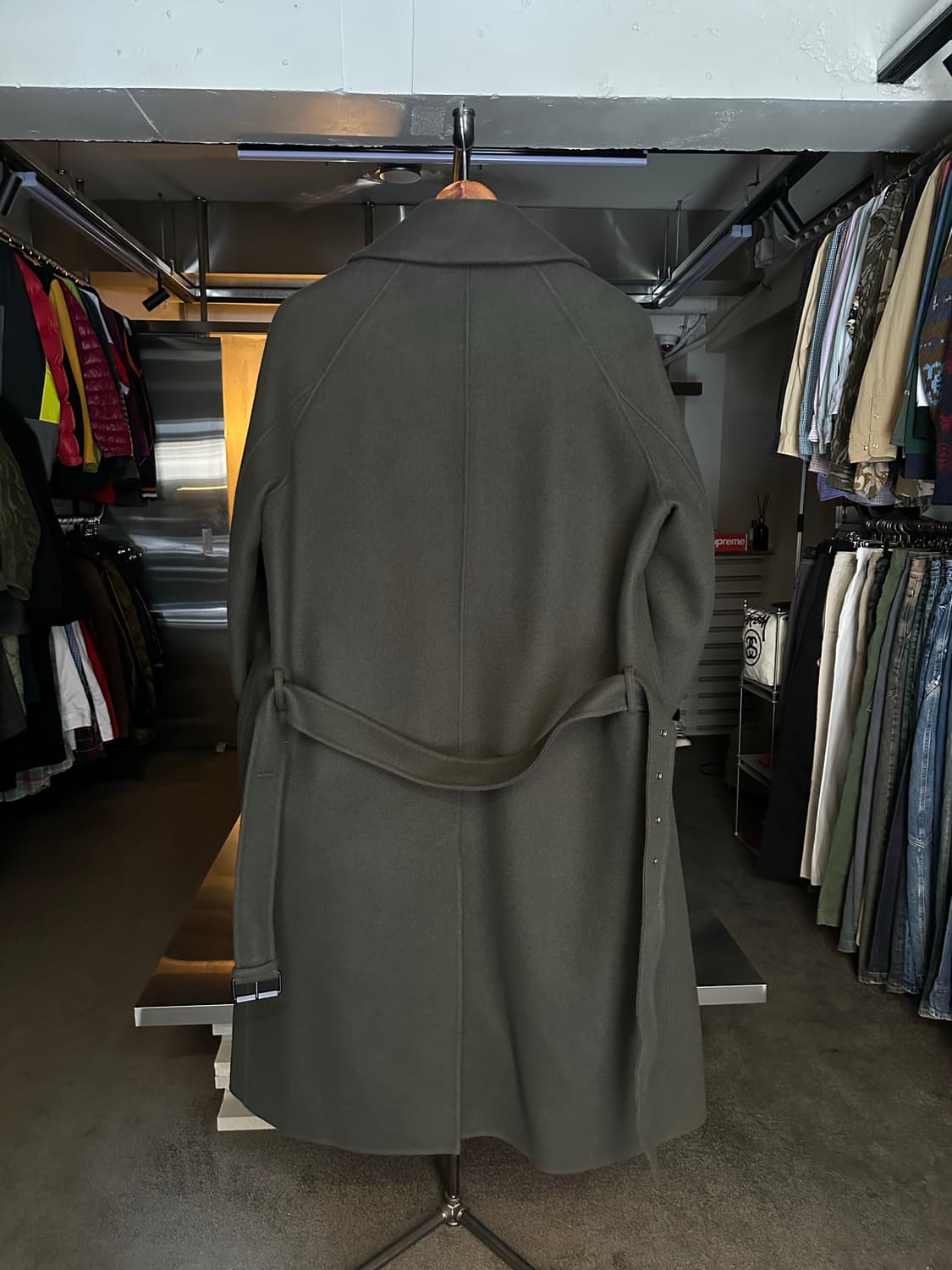 더에스 캐시미어 핸드메이드 코트 L 상품이미지2