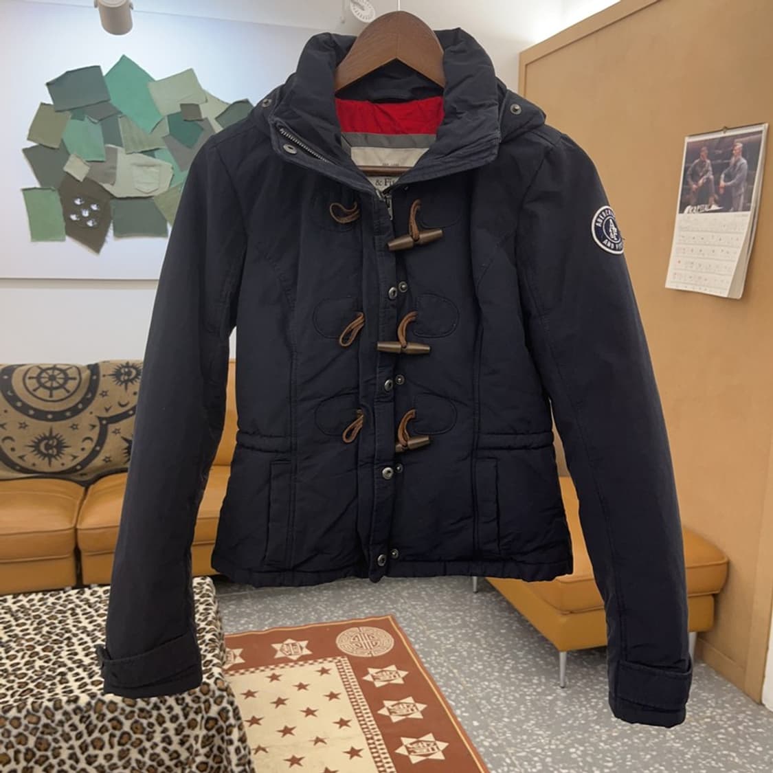 아베크롬비 Y2K 00's 슬림핏 떡볶이 패딩자켓 S C08808 상품이미지3