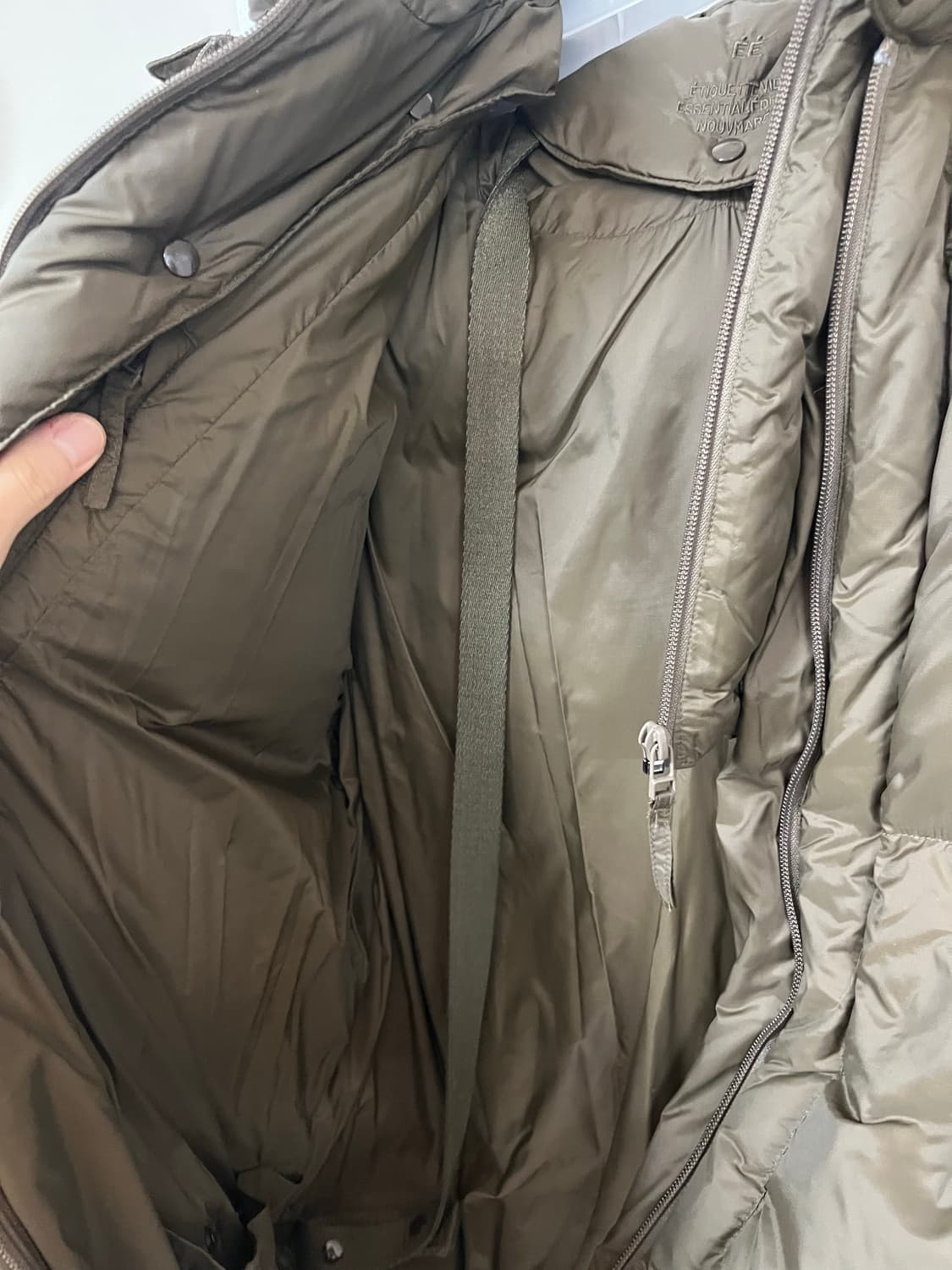 누마레 EE etiquettevide 레귤러 패딩 상품이미지5