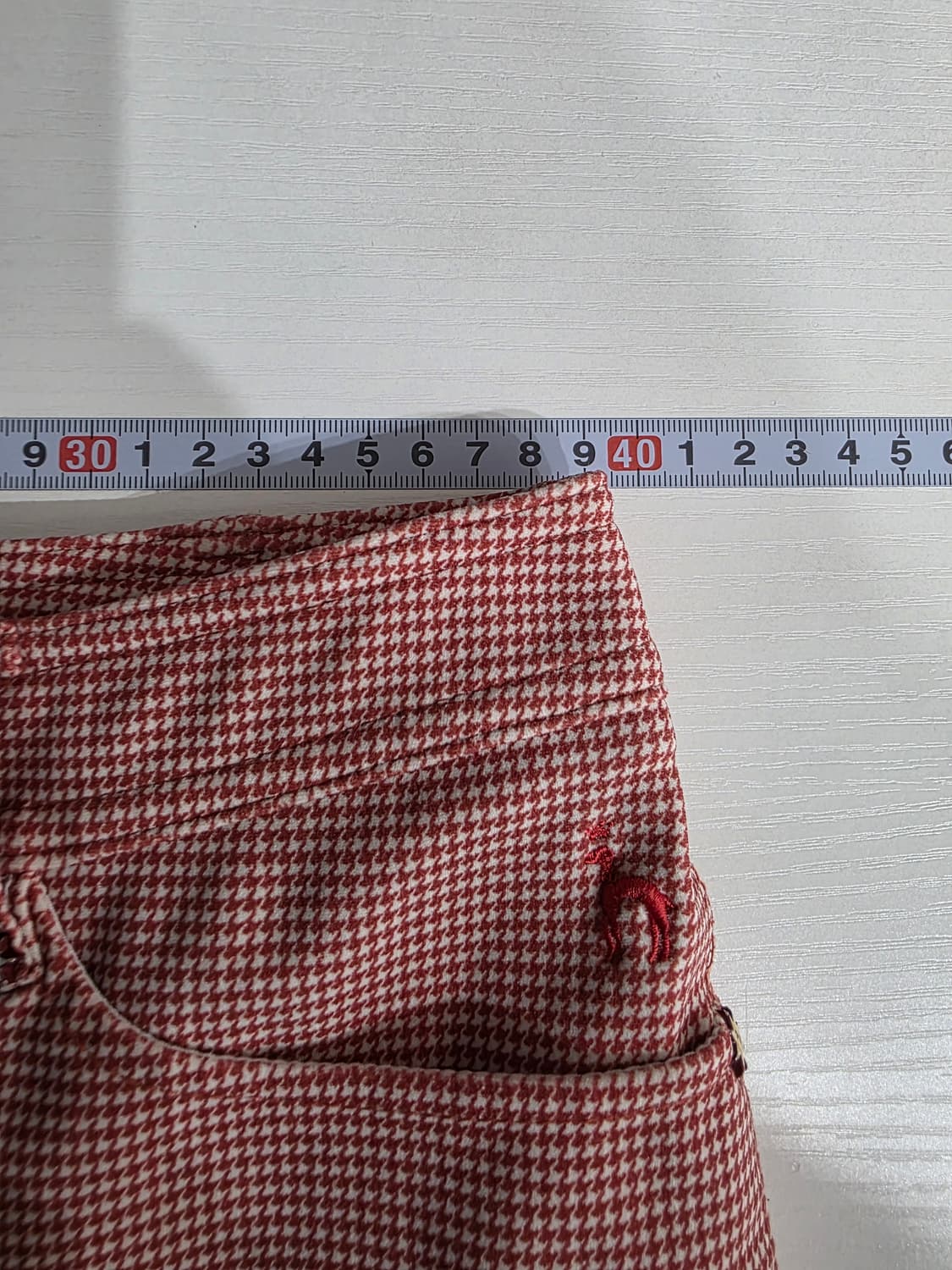 헤지스 골프 여성 하운드투스 체크 바지 28 상품이미지4