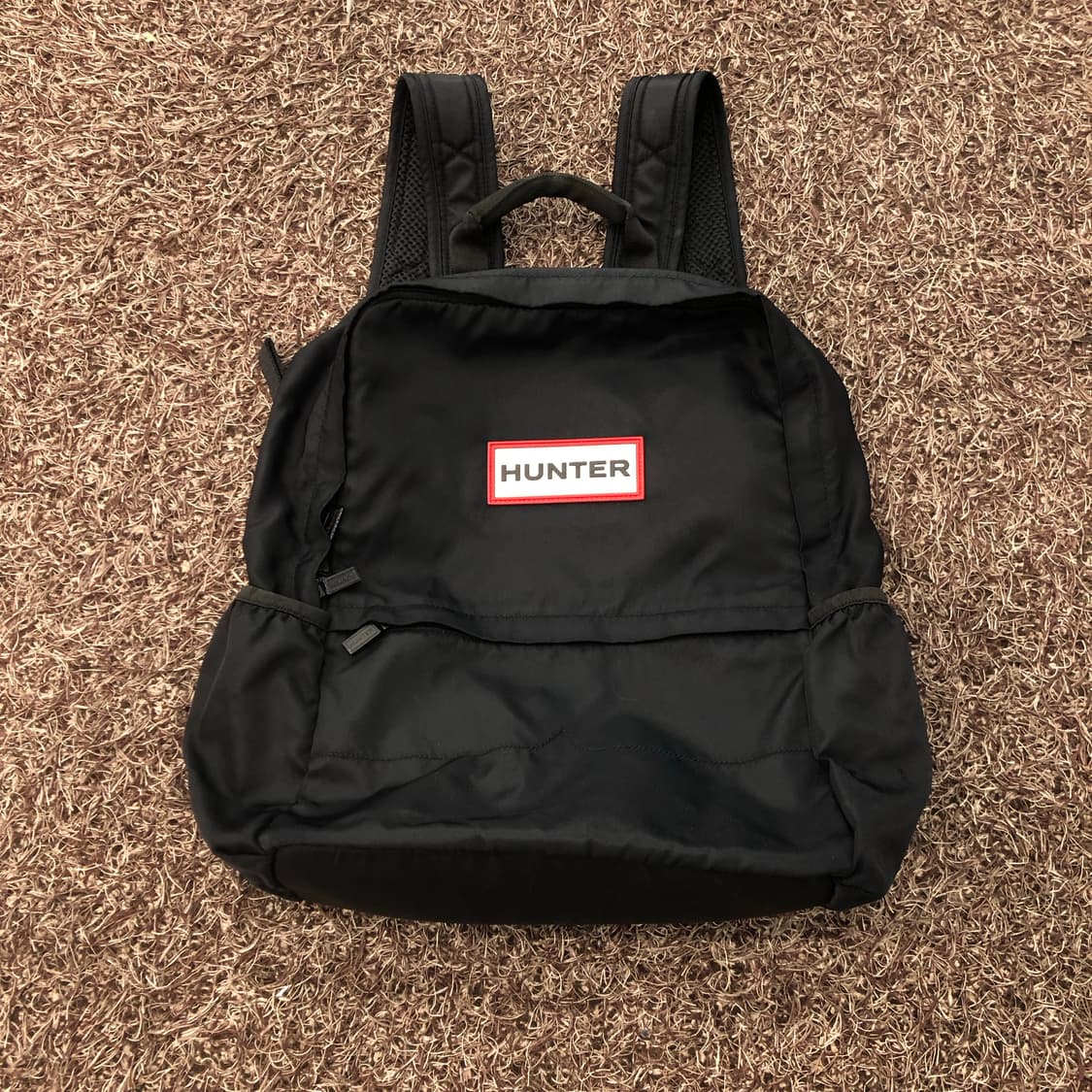 헌터 블랙 백팩 상품이미지1