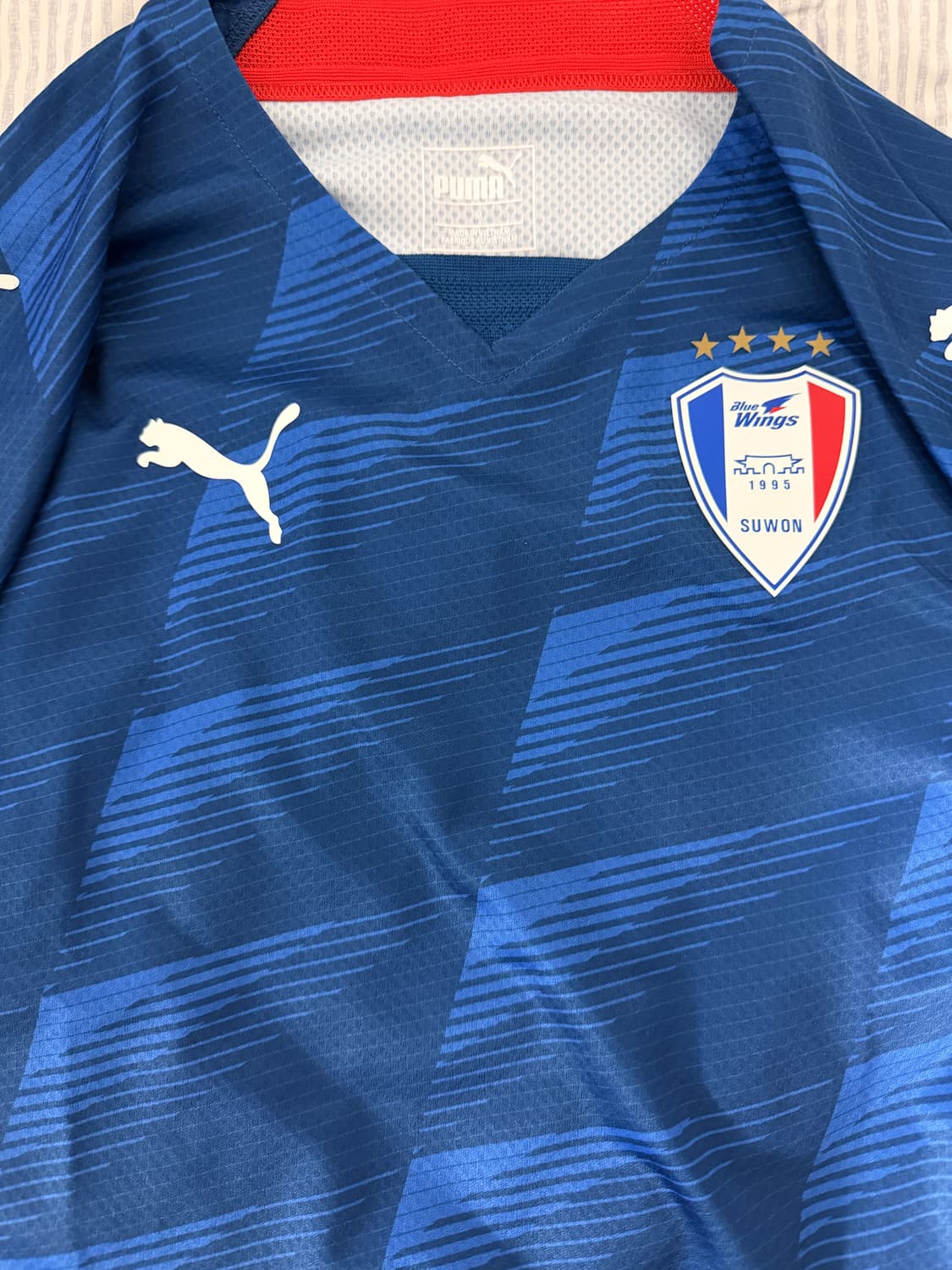 (M) 2023 수원삼성 홈 유니폼 노마킹 상품이미지1