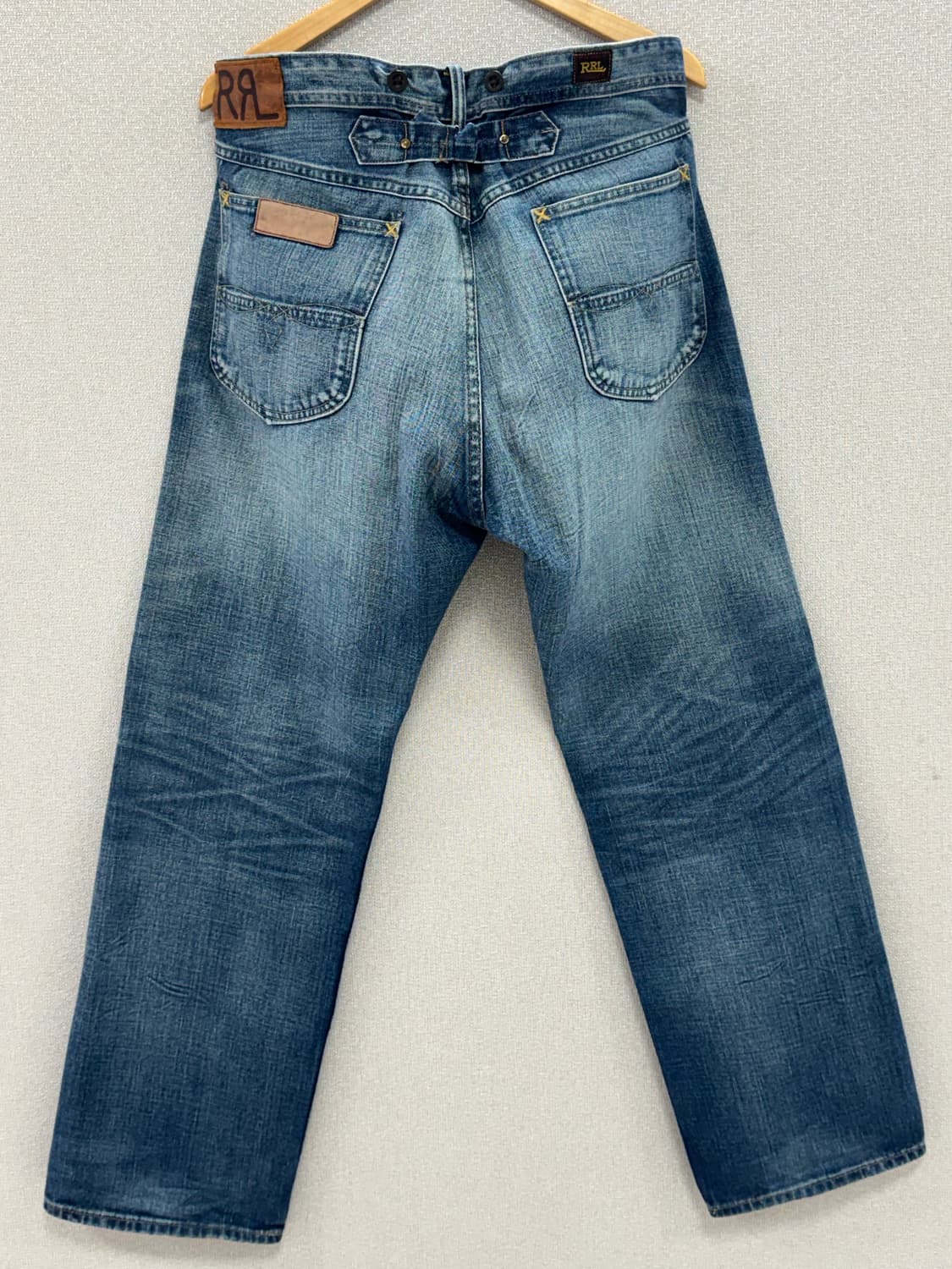 더블알엘 빈티지5포켓 풀러턴 리페어진 / 34x32 상품이미지3