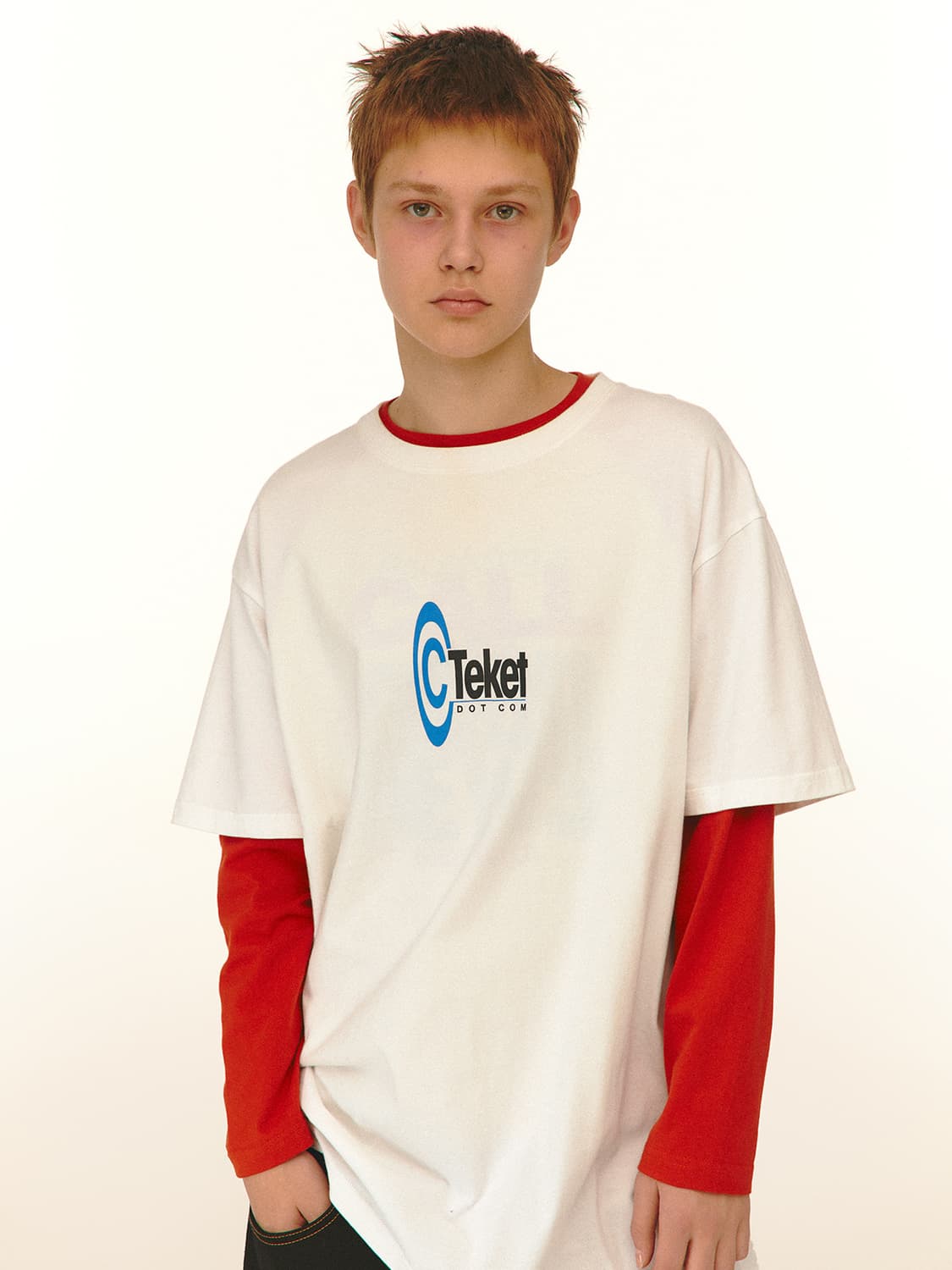 테켓 Symbol Tee White M 상품이미지6