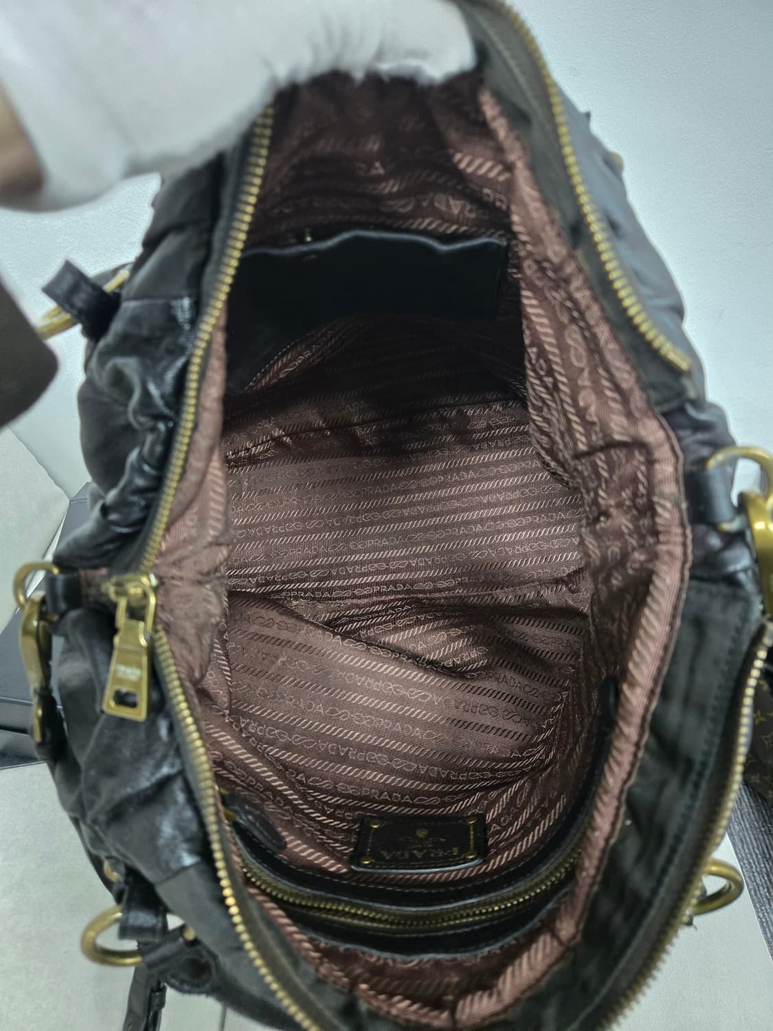 [보증서 정품] 프라다 고프레백 상품이미지2