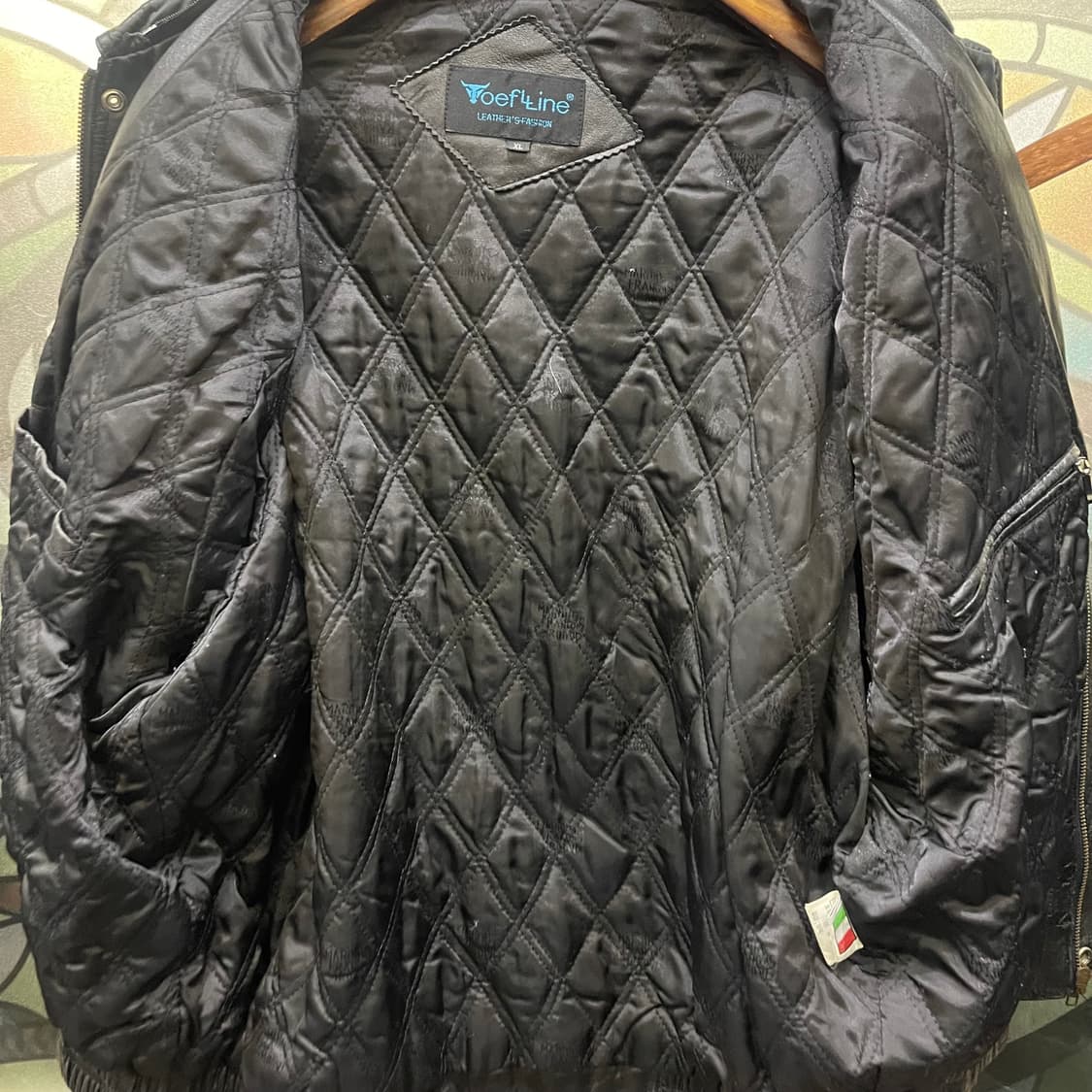 90's 빈티지 레더자켓 상품이미지5