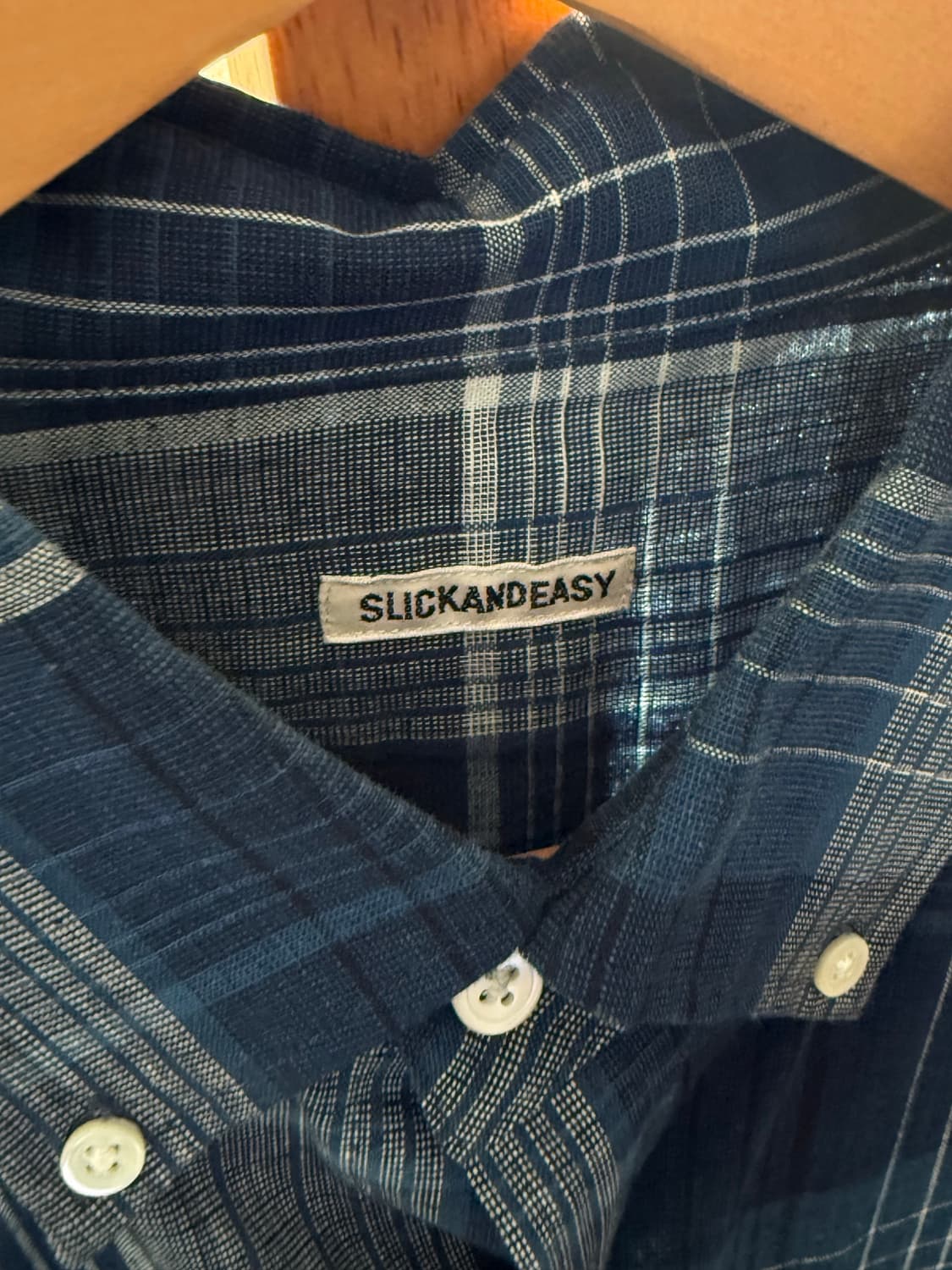 슬릭앤이지 체크체크3 셔츠 사이즈3 상품이미지6