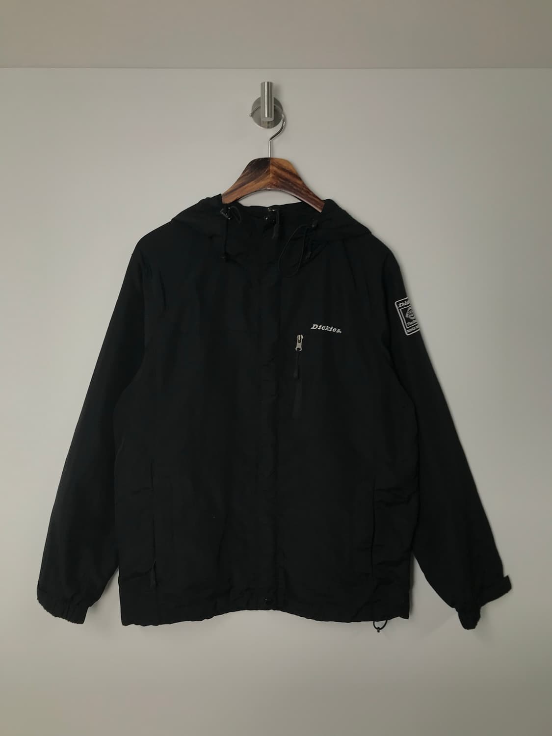디키즈 자수로고 블랙 바람막이 자켓 상품이미지2