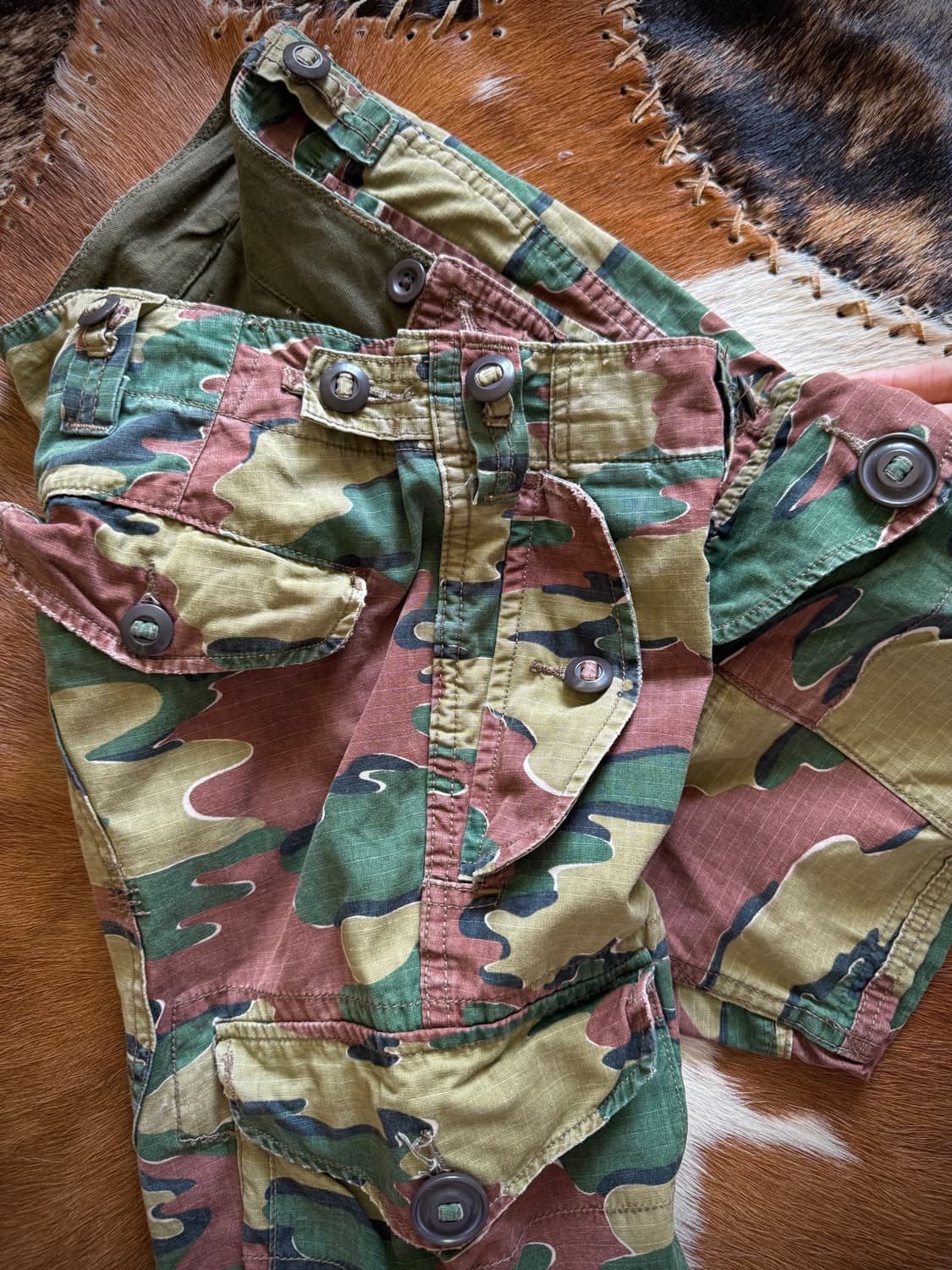 60s 벨기에군 폴로 랄프로렌  Jiwgsaw Camo pants 상품이미지4
