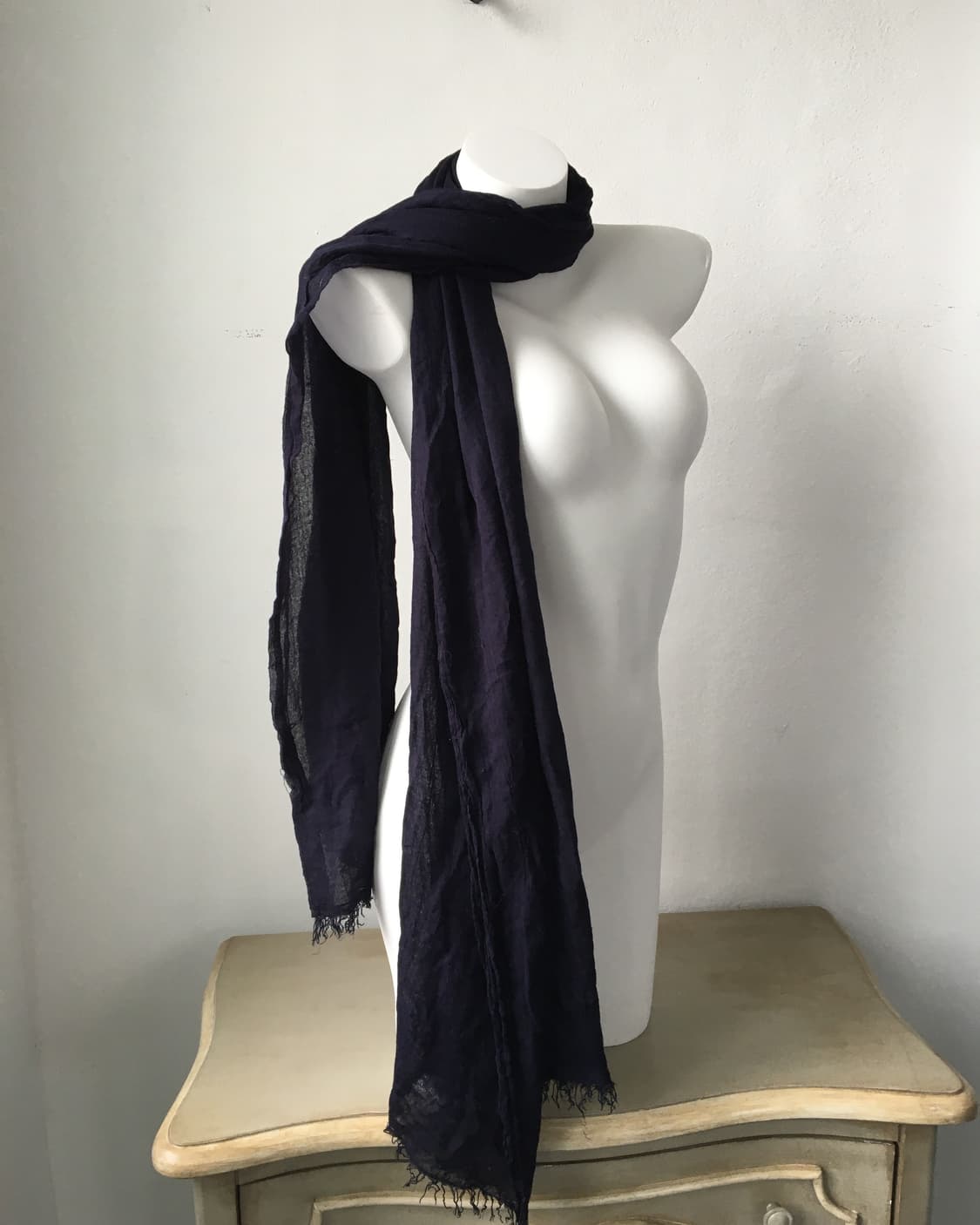 navy scarf 상품이미지2
