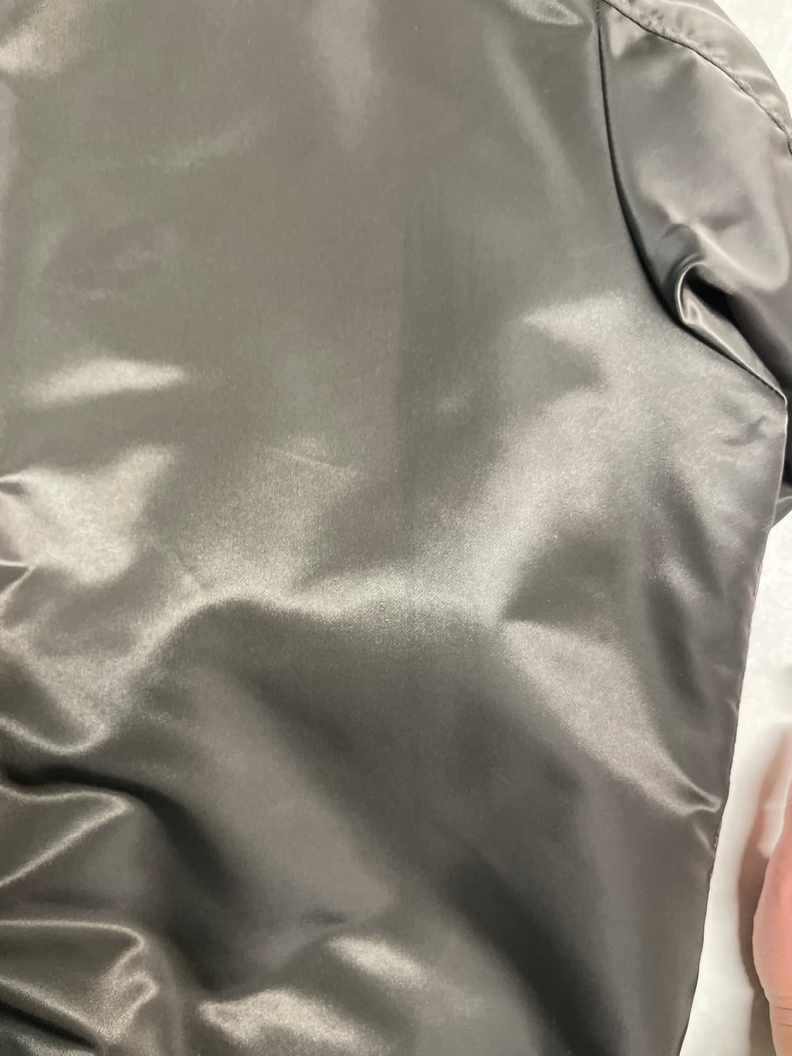 유니클로 질샌더 콜라보 +J MA-1 다크그레이 2XL 상품이미지5