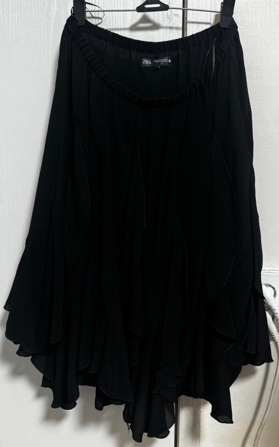 자라 미디 프릴 스커트 상품이미지1