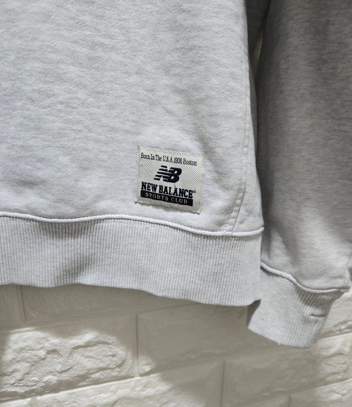 뉴발란스 NBSC 스포츠클럽 후디 후드티 90~95 상품이미지8