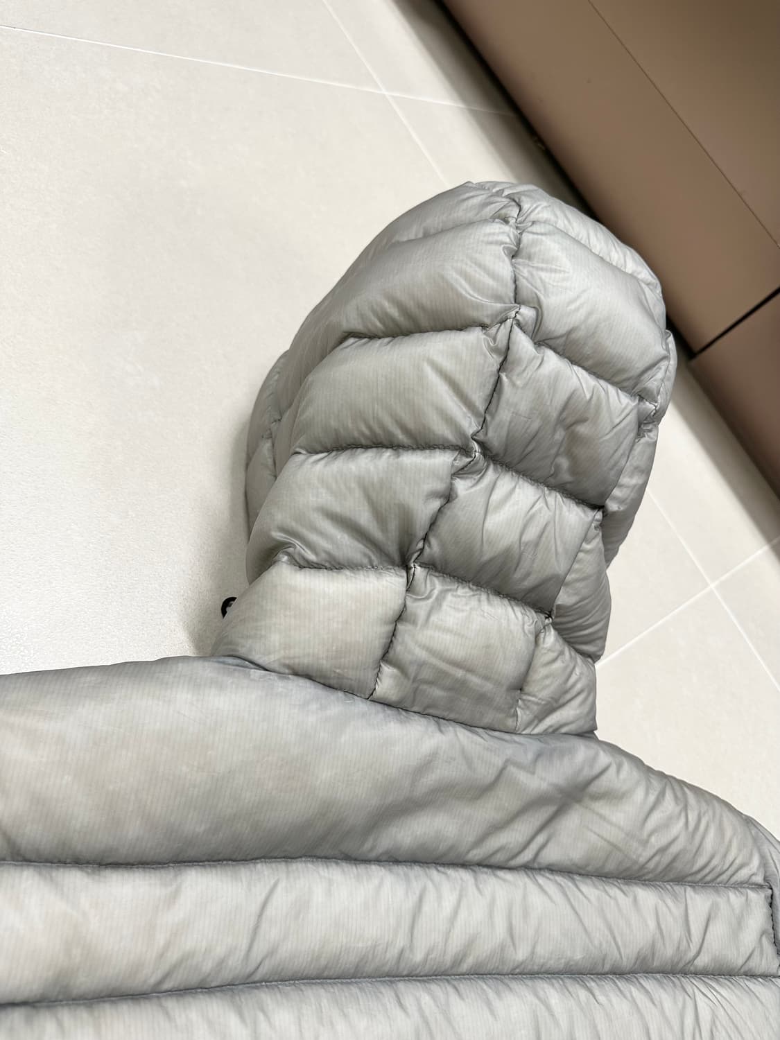 산산기어 서픽스 경량패딩 그레이 3사이즈 상품이미지9