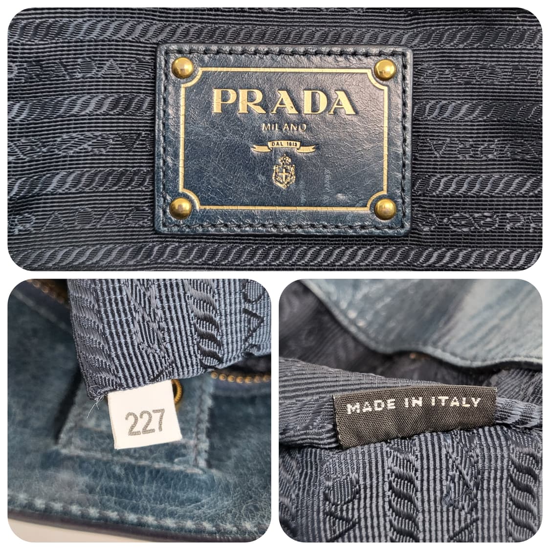 정품 프라다 비텔로 샤인 투웨이백 상품이미지9