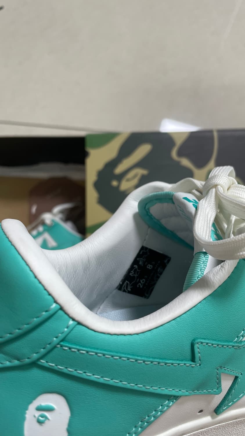 [265] 베이프 베이프스타 로우 티파니 컬러 상품이미지7