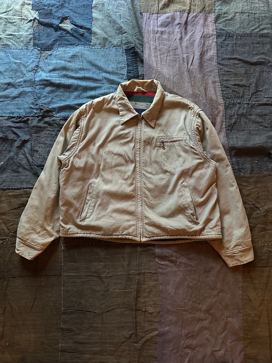 60s USA 빈티지 몽고메리워드 파워하우스 워크 자켓 상품이미지2