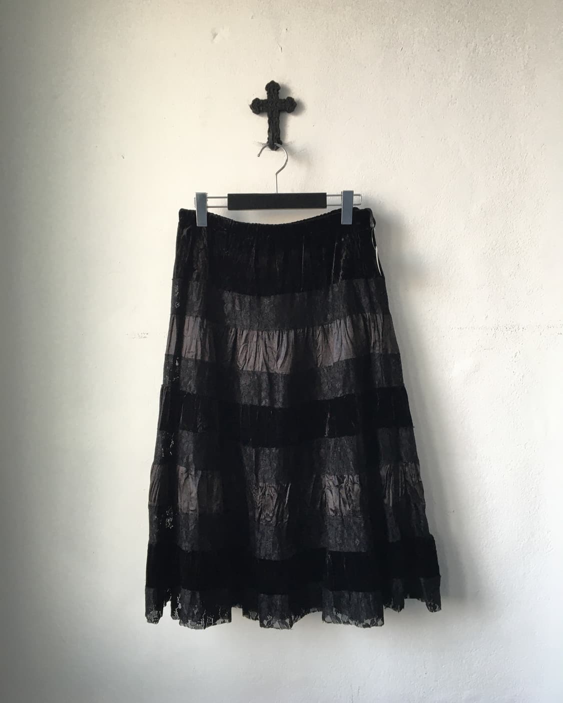 Lace layer skirt 상품이미지1