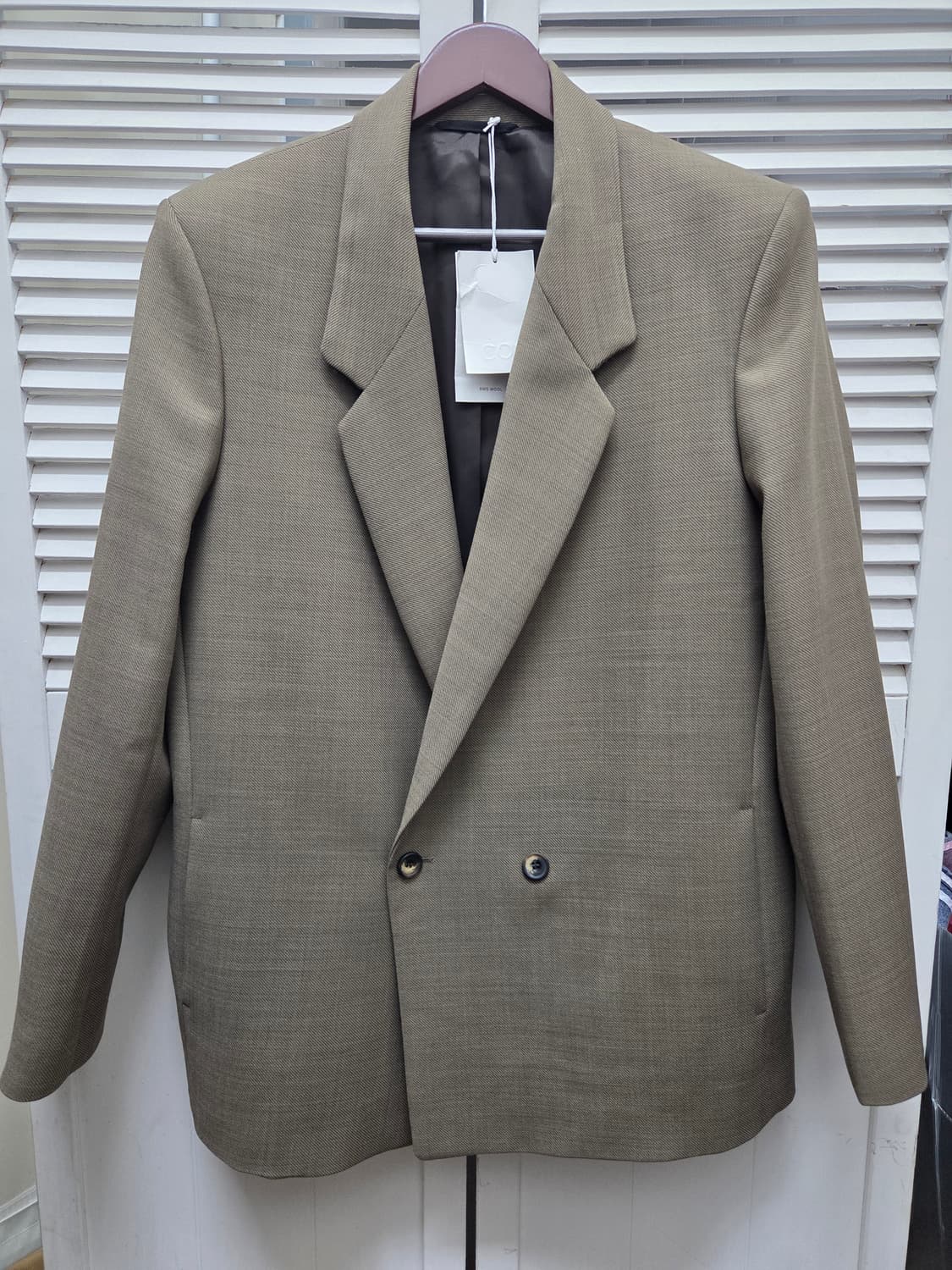 코스 릴랙스드핏 테일러링 울 블레이저 자켓 상품이미지1