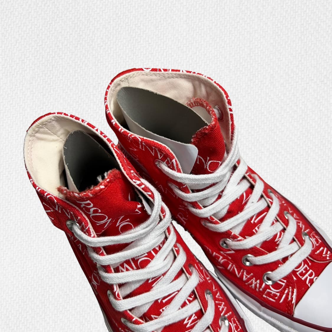 245 컨버스 x JW앤더슨 척70 하이 그리드 레드 상품이미지5