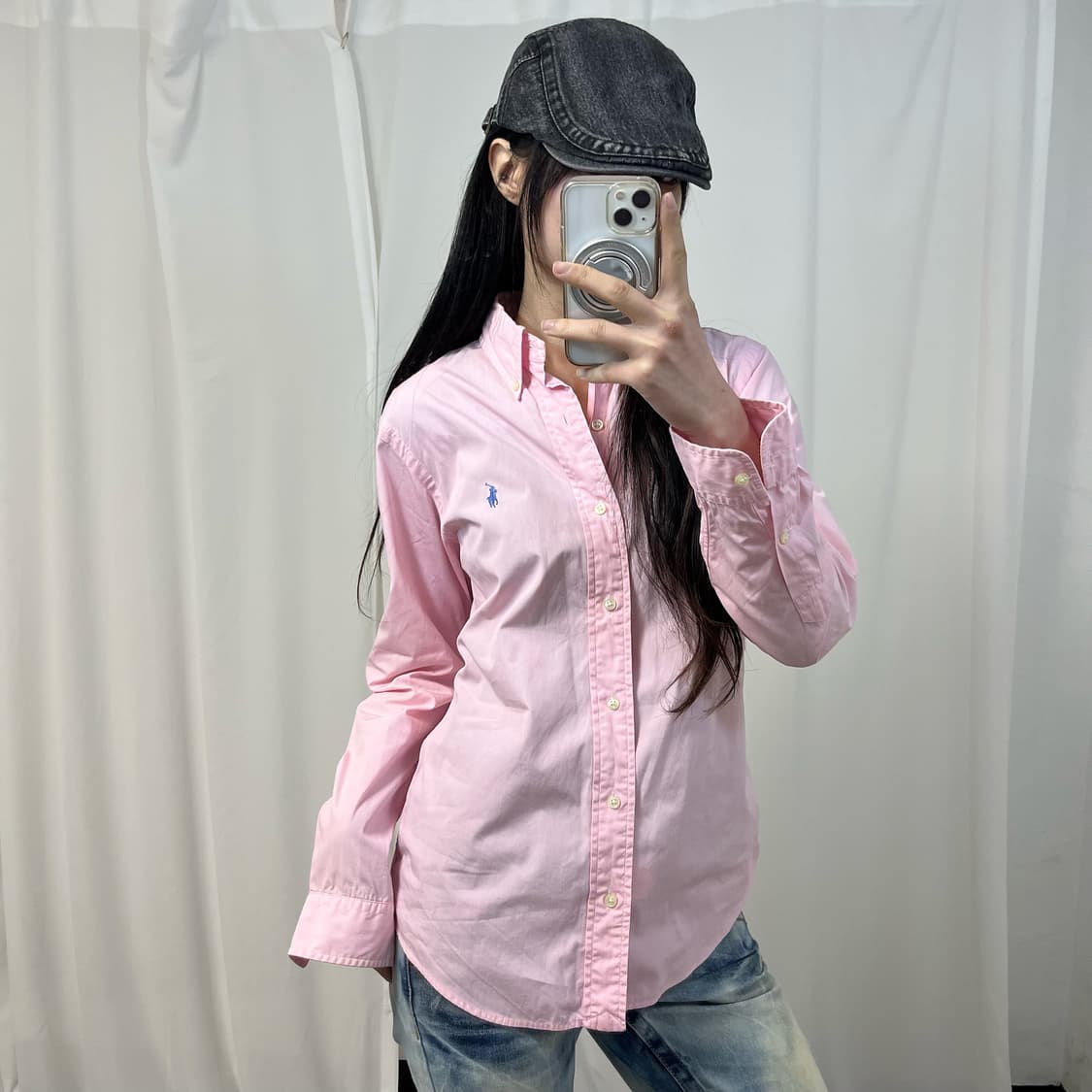 Polo Pink Shirt 상품이미지1