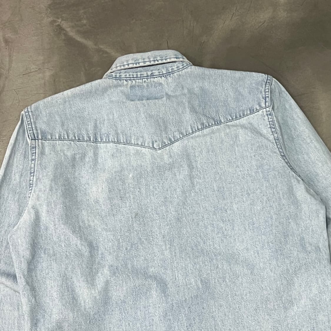  랭글러 웨스턴 데님 셔츠 y14774 상품이미지5