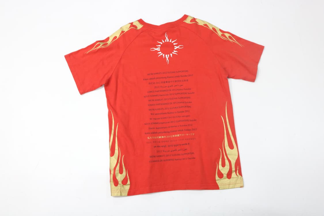 2012 F1 재팬 GP 고바야시 카무이 오피셜 그래픽 티셔츠 (L) 상품이미지7