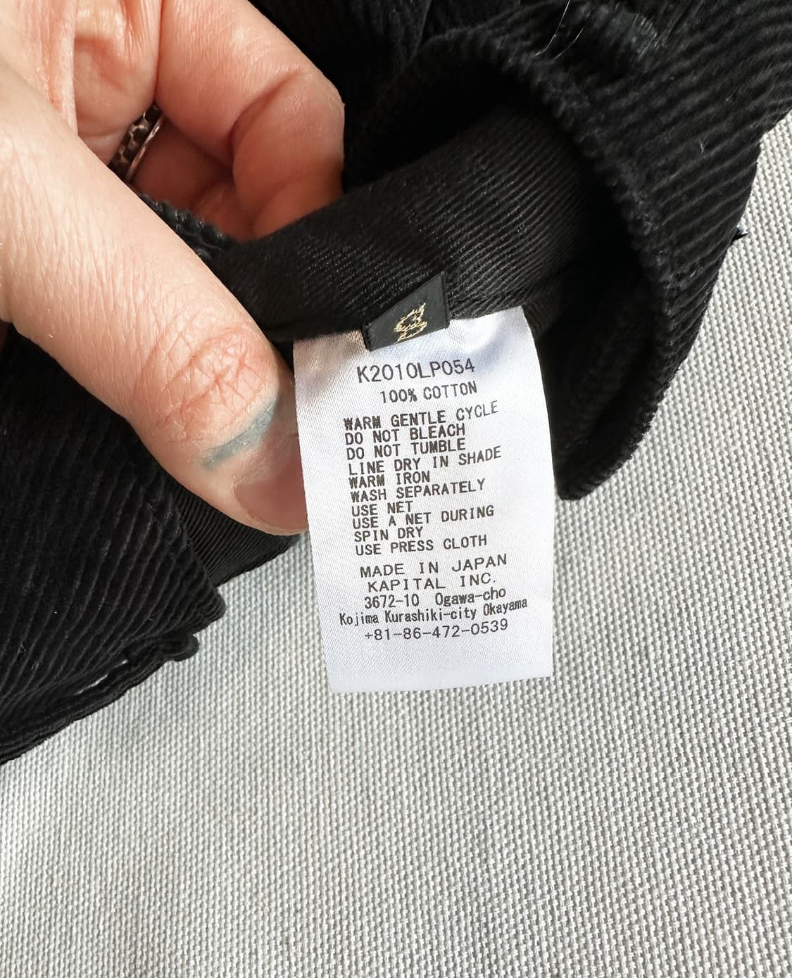 KAPITAL pleated wide corduroy pants 상품이미지10