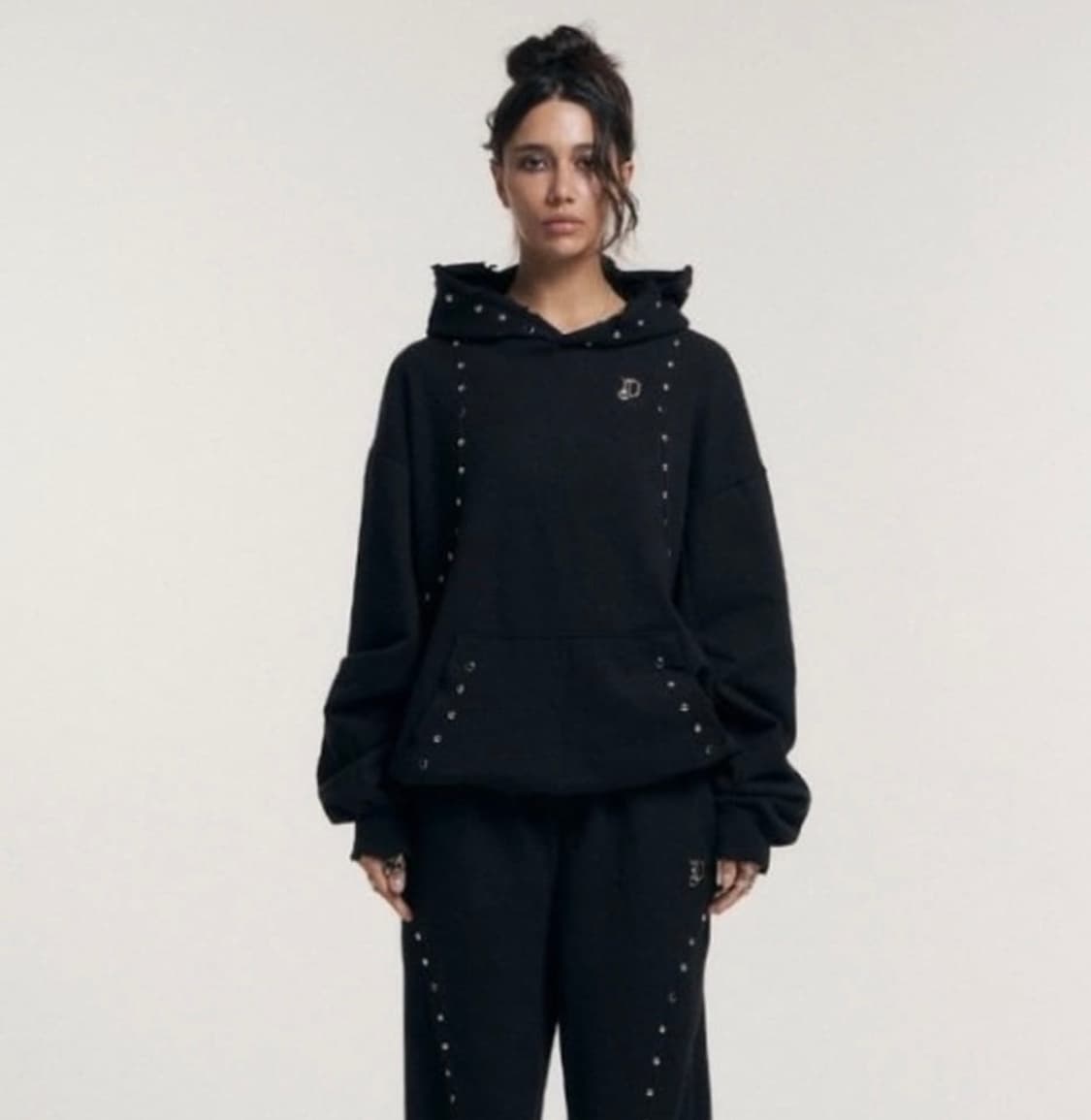 오도어 그런지 후드티 상품이미지1