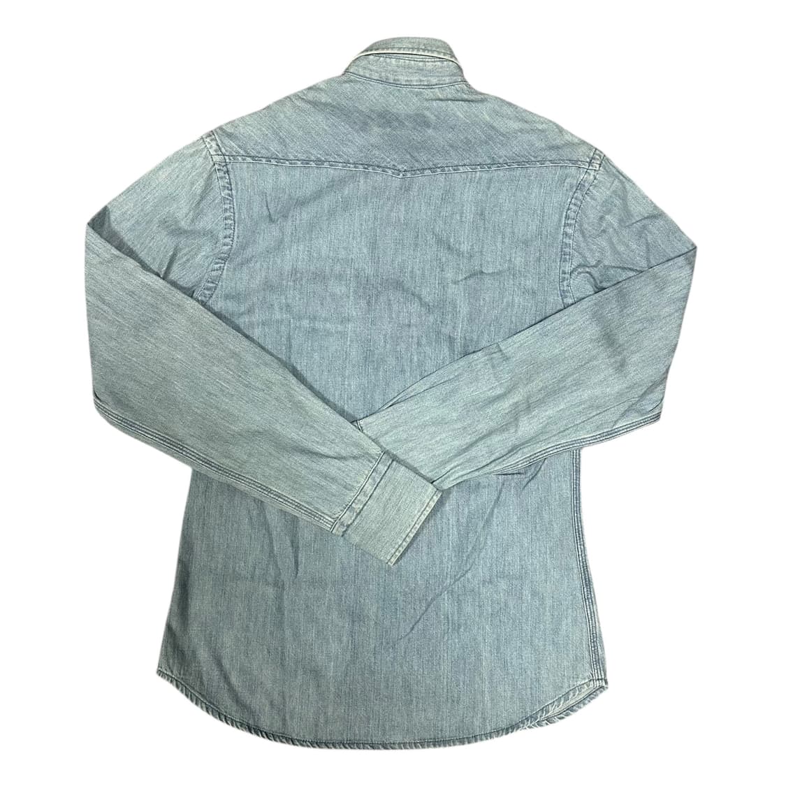 ✨ (바배) 메종키츠네 데님 워스턴 셔츠 상품이미지2