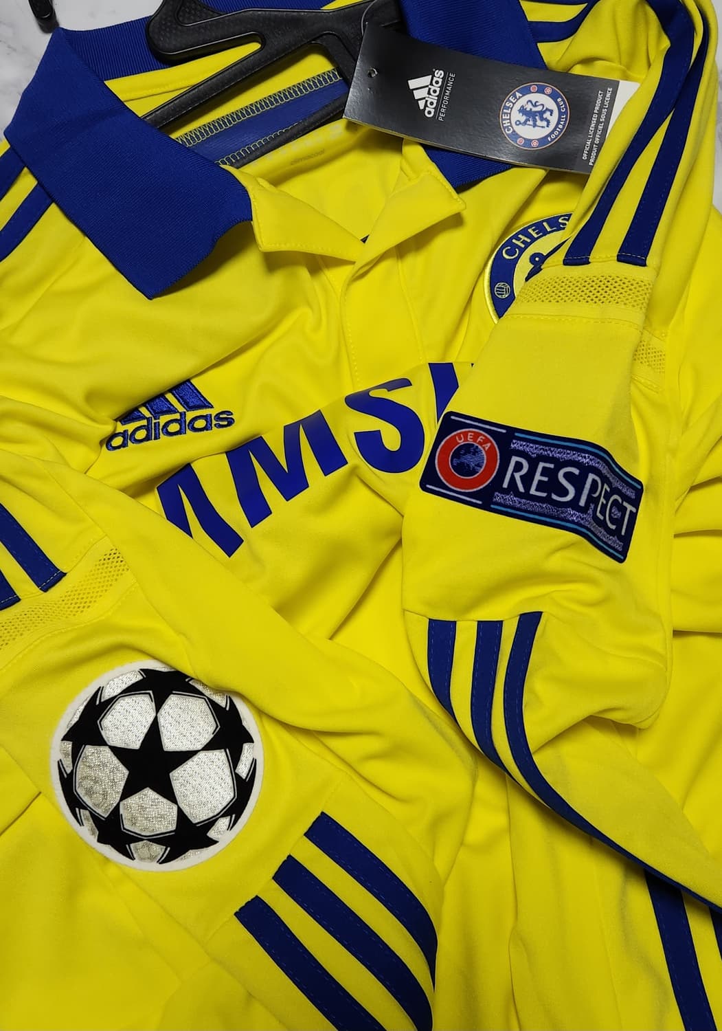 아디다스 첼시 14-15 어웨이 챔스 유니폼 긴팔 NO.4 파브레가스 상품이미지5