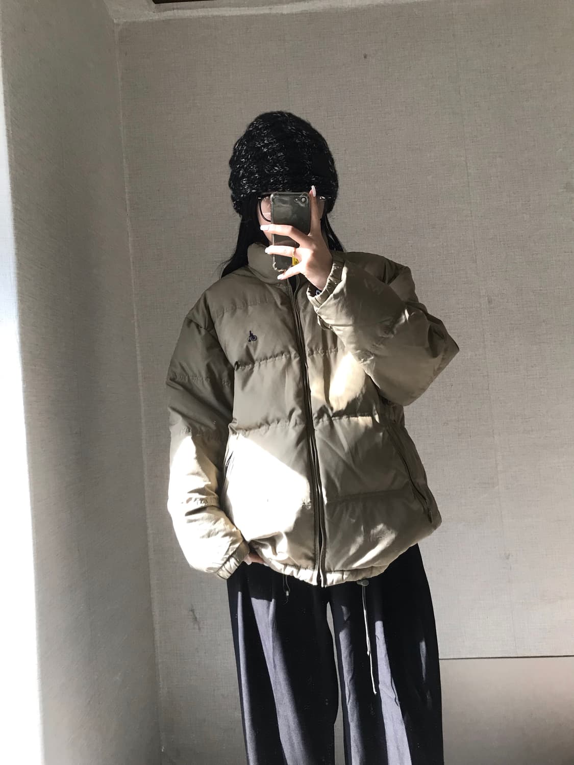 빈폴 카키 패딩 상품이미지1