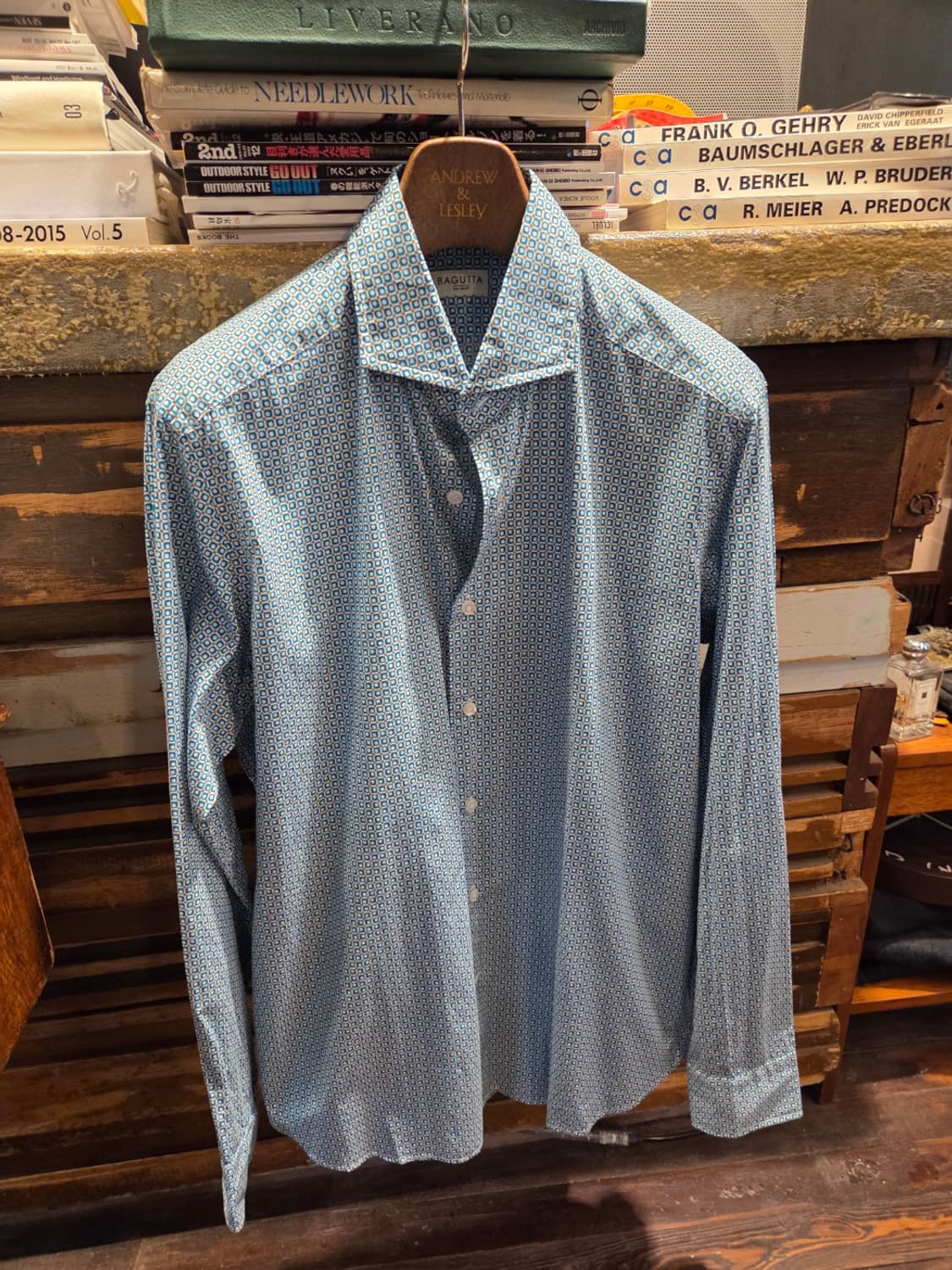 이탈리아 브랜드 바구타 셔츠 상품이미지9