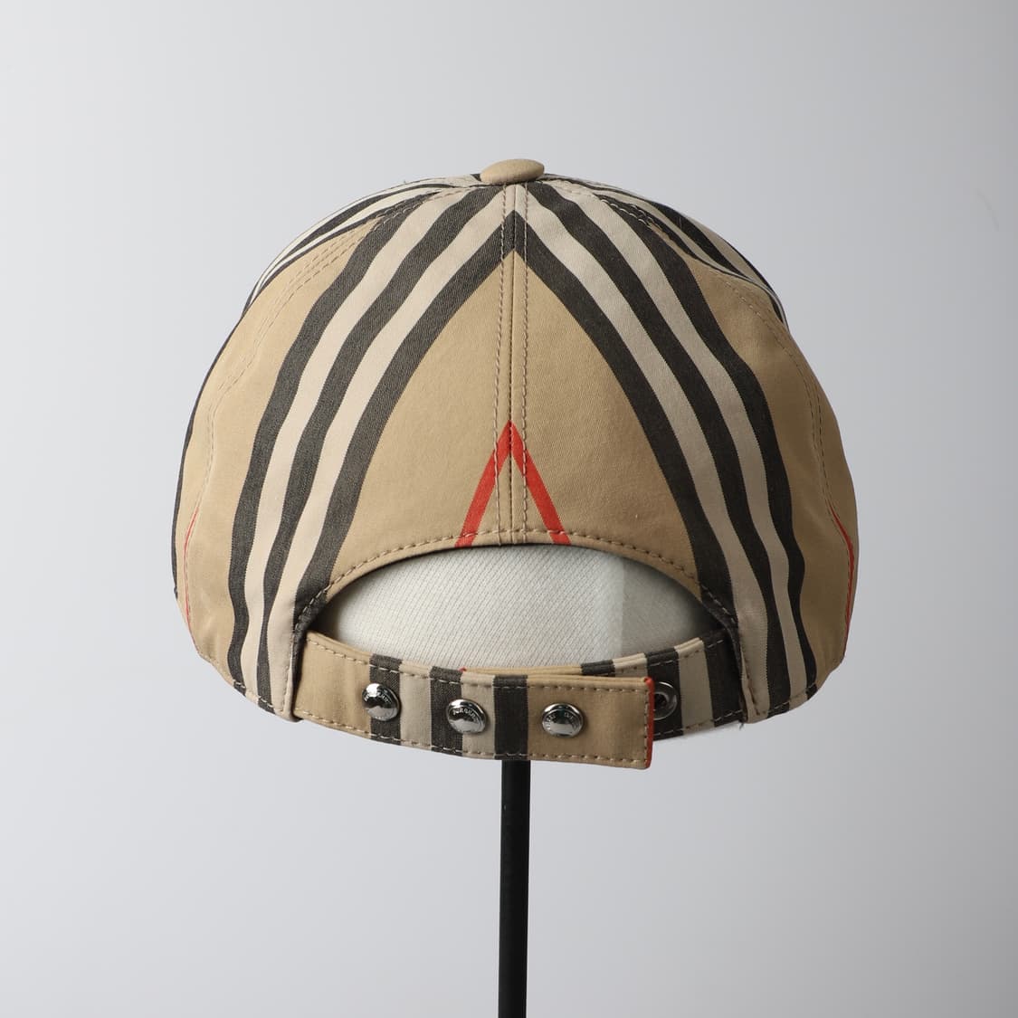 S / Burberry 버버리 TB 모노그램 모티프 빈티지 체크 볼캡 상품이미지3