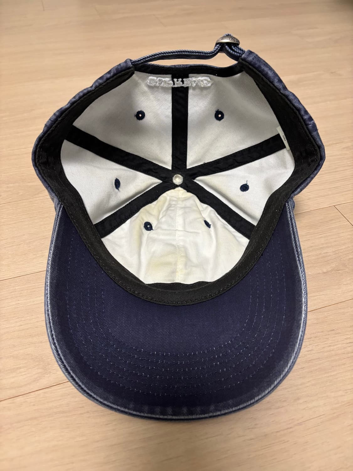 슈프림 S 로고 6패널 캡 네이비 23fw 상품이미지7