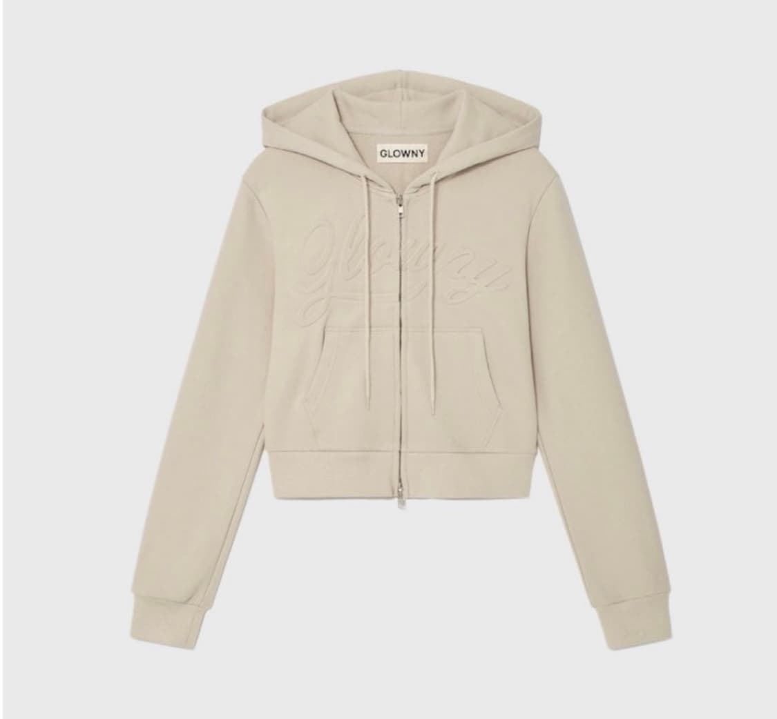 글로니 조던 크롭 후드집업 상품이미지1