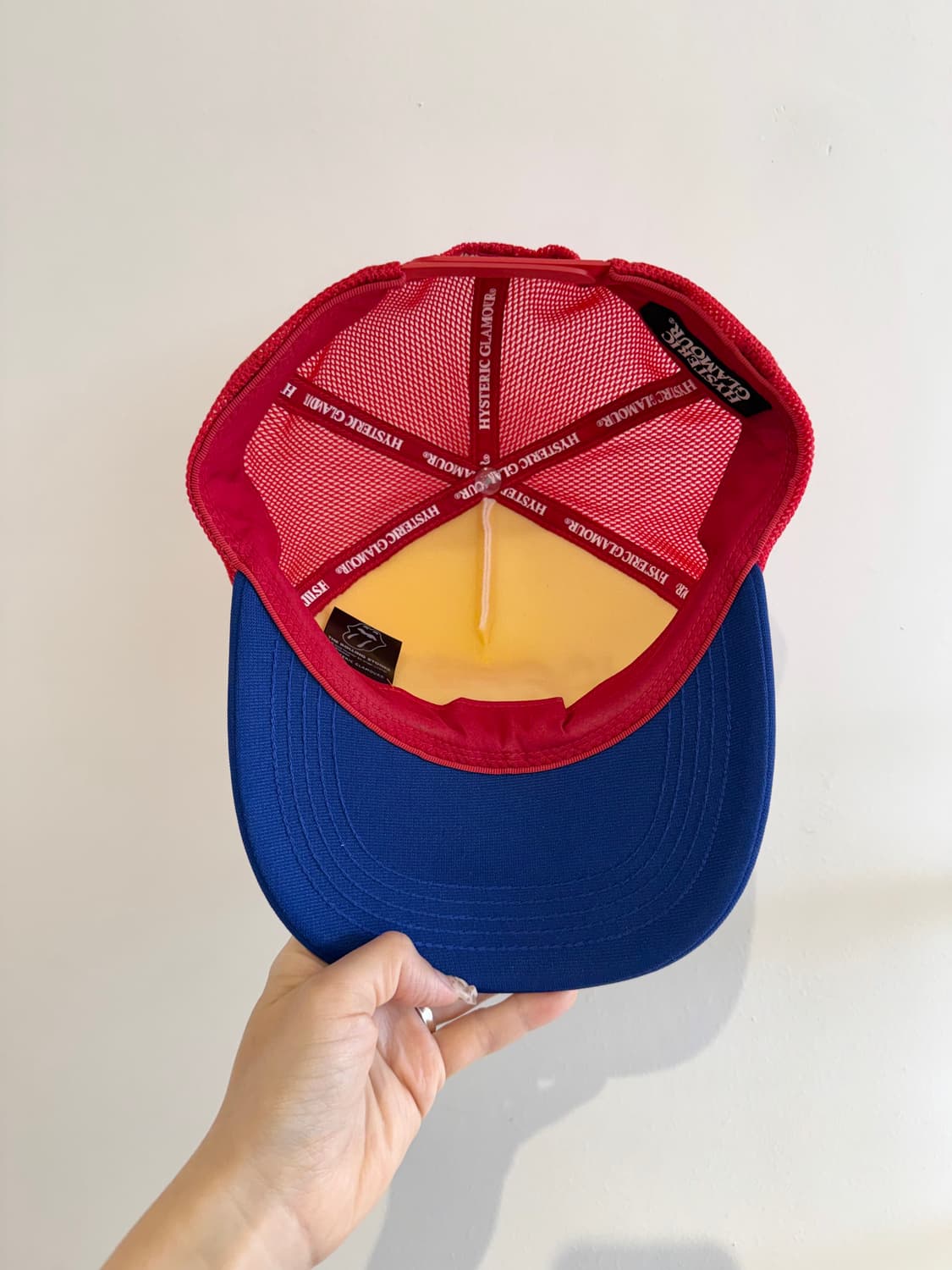히스테릭글래머 X 더 롤링스톤스 걸 mesh cap 상품이미지6