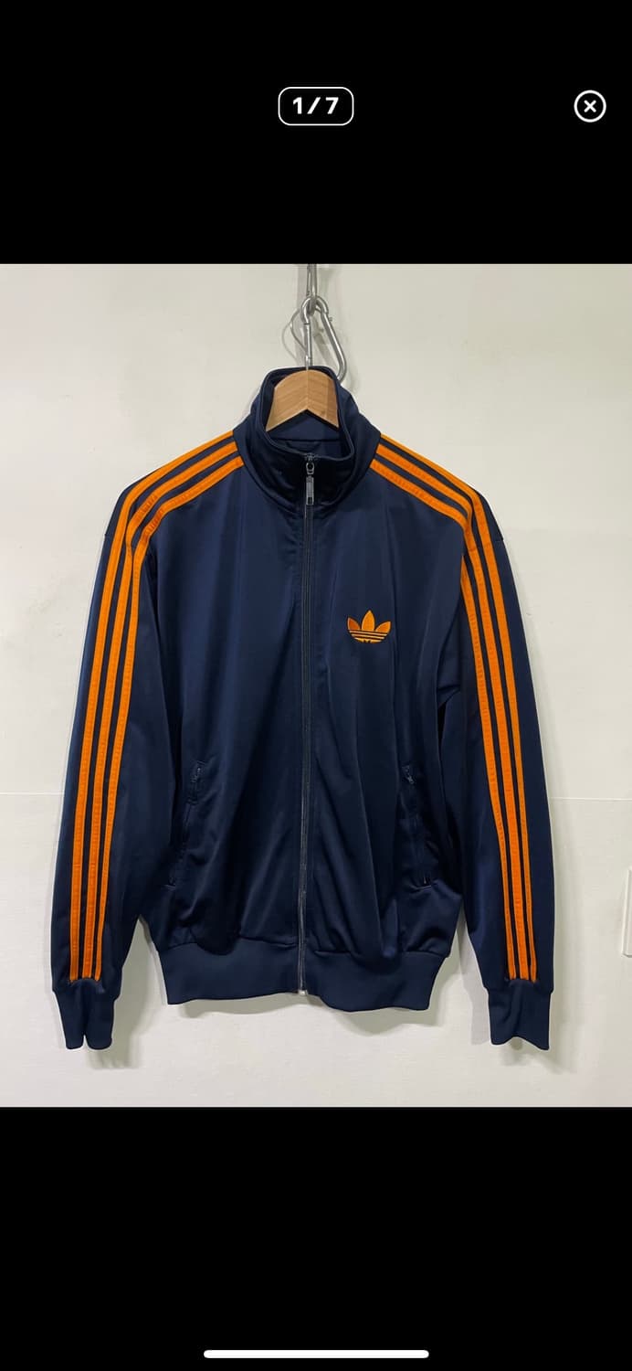 아디다스 네이비 오렌지 구파 져지 100 상품이미지1