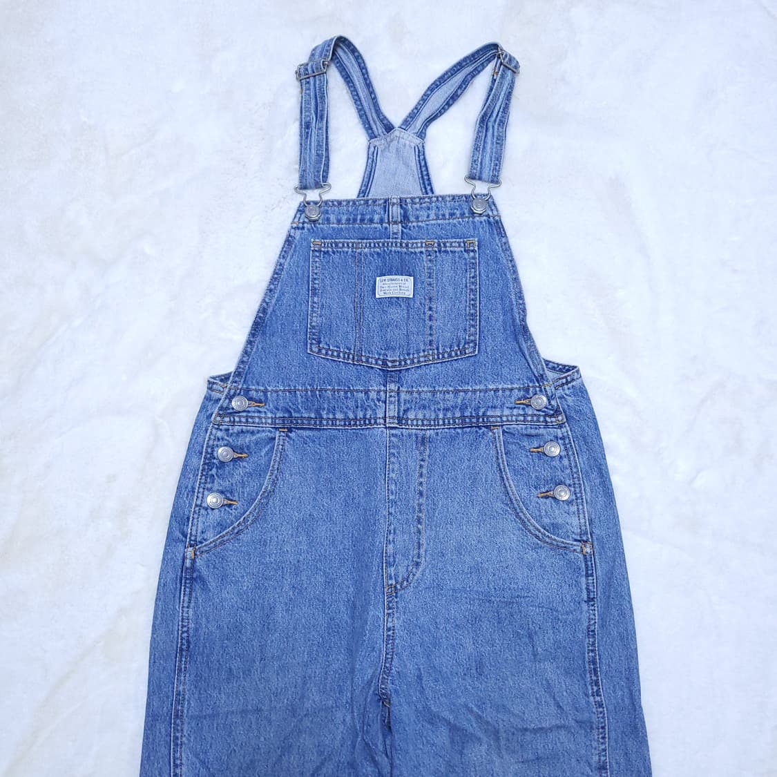 리바이스 올드스쿨 오버롤진 S 0330 뽀샤샤 상품이미지2