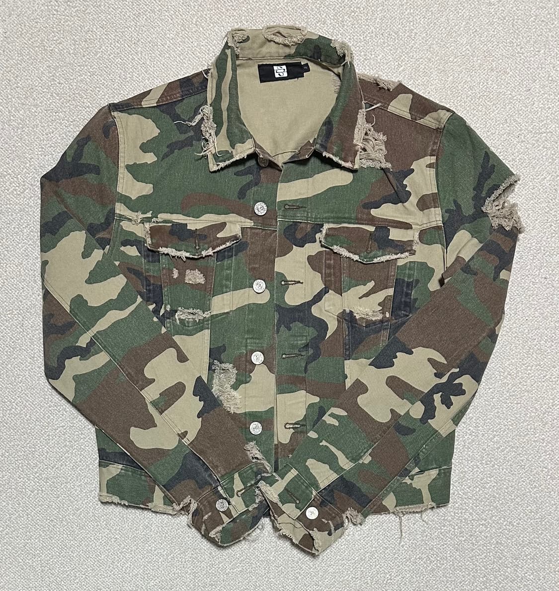 선데이오프클럽 카모 트러커 자켓 상품이미지3