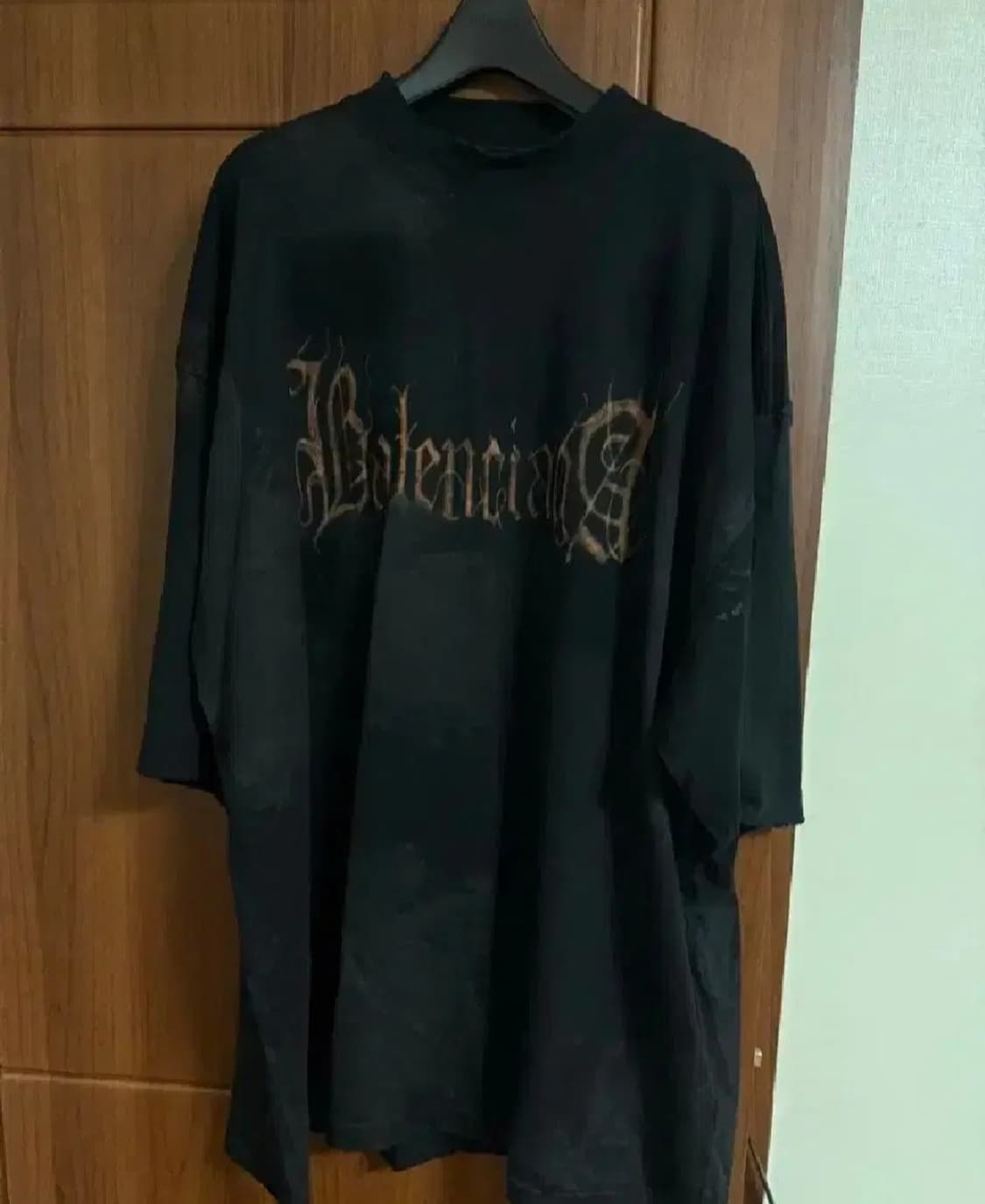 발렌시아가 헤비메탈 반팔 상품이미지2