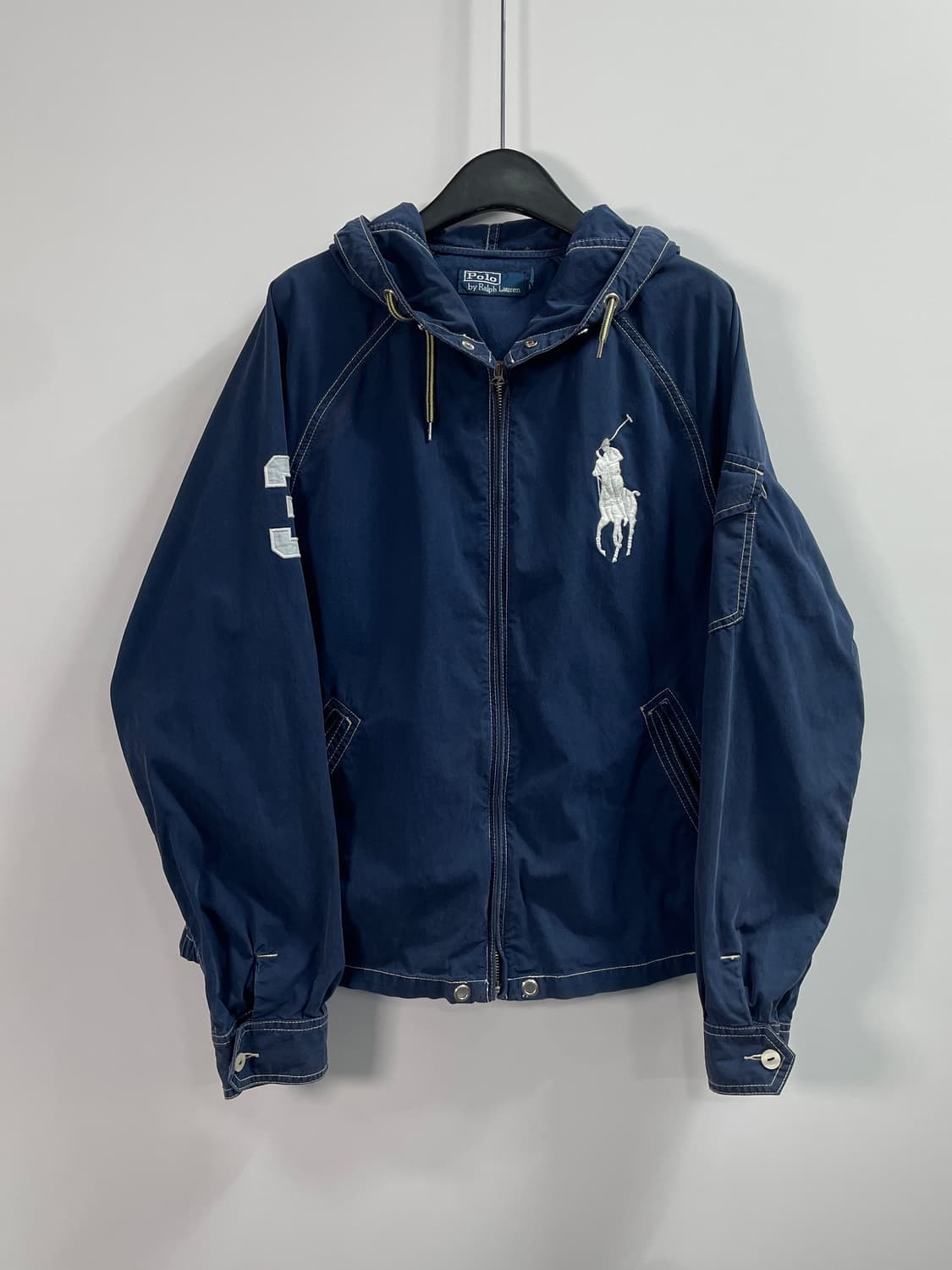 폴로 랄프로렌 빅포니 크롭 후드자켓 (on.184) 상품이미지1